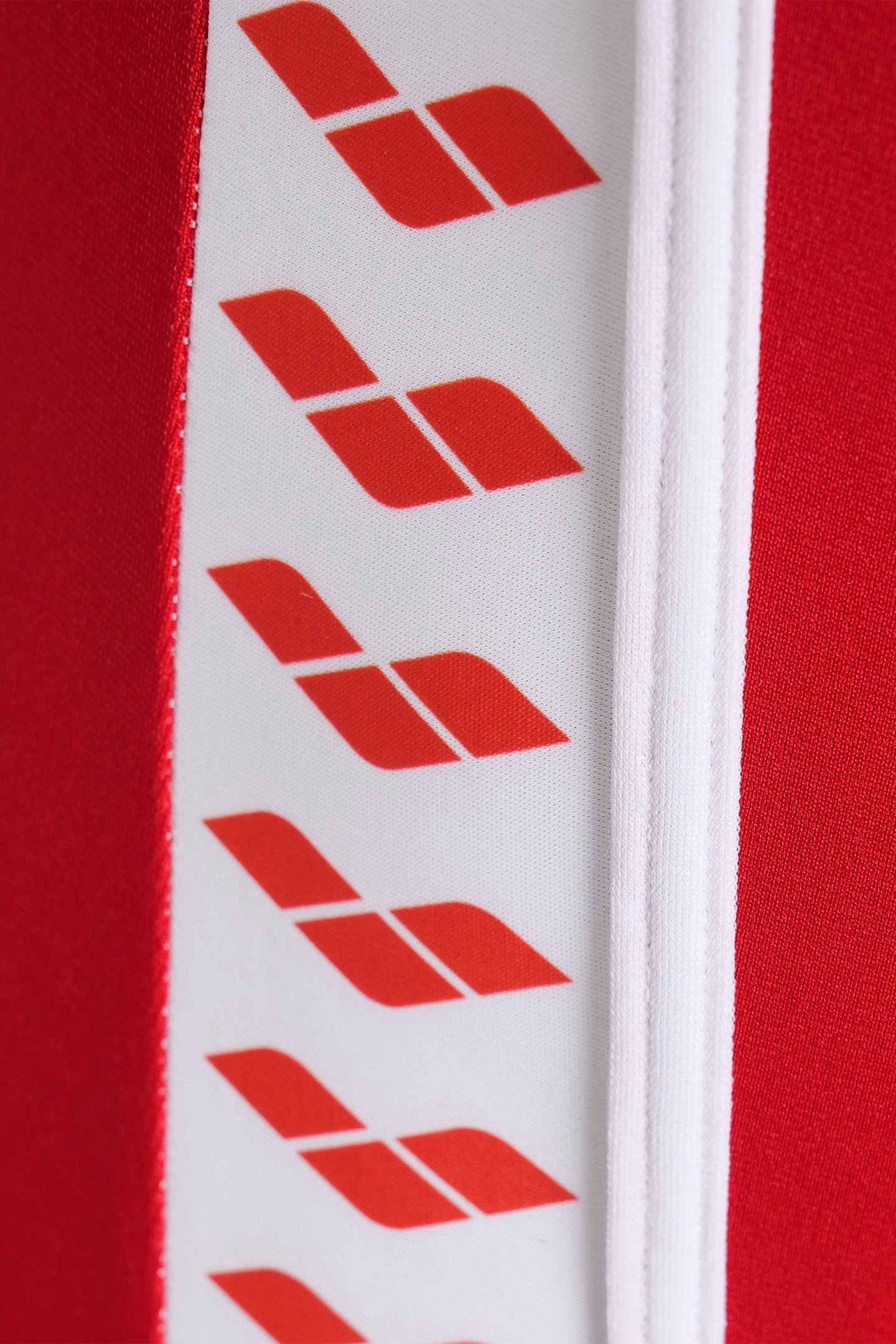 MEN'S ARENA ICONS SWIM JAMMER SOLID F RED WHITE 4