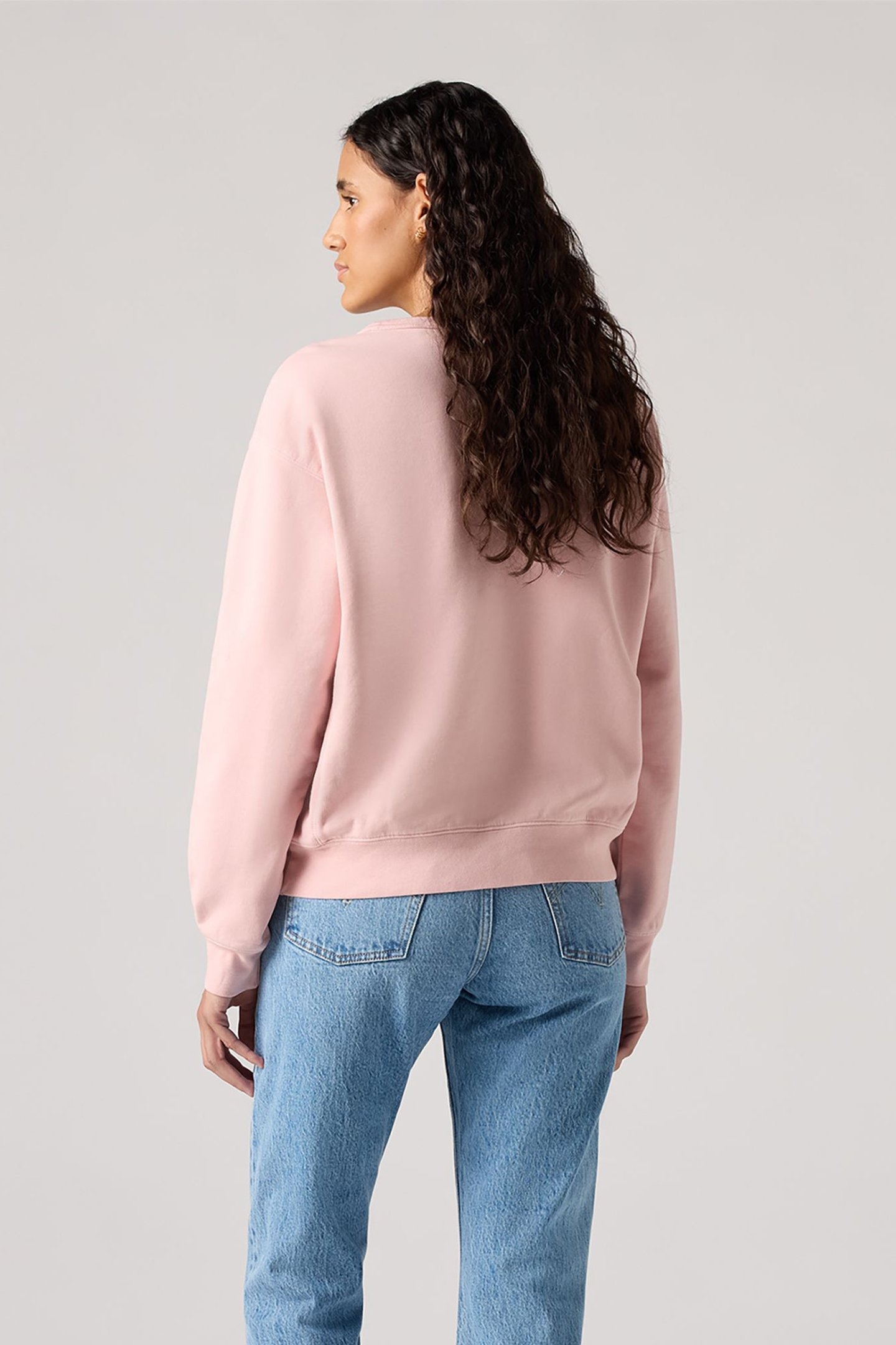 HERITAGE CREWNECK SWEATSHIRT PINK 2