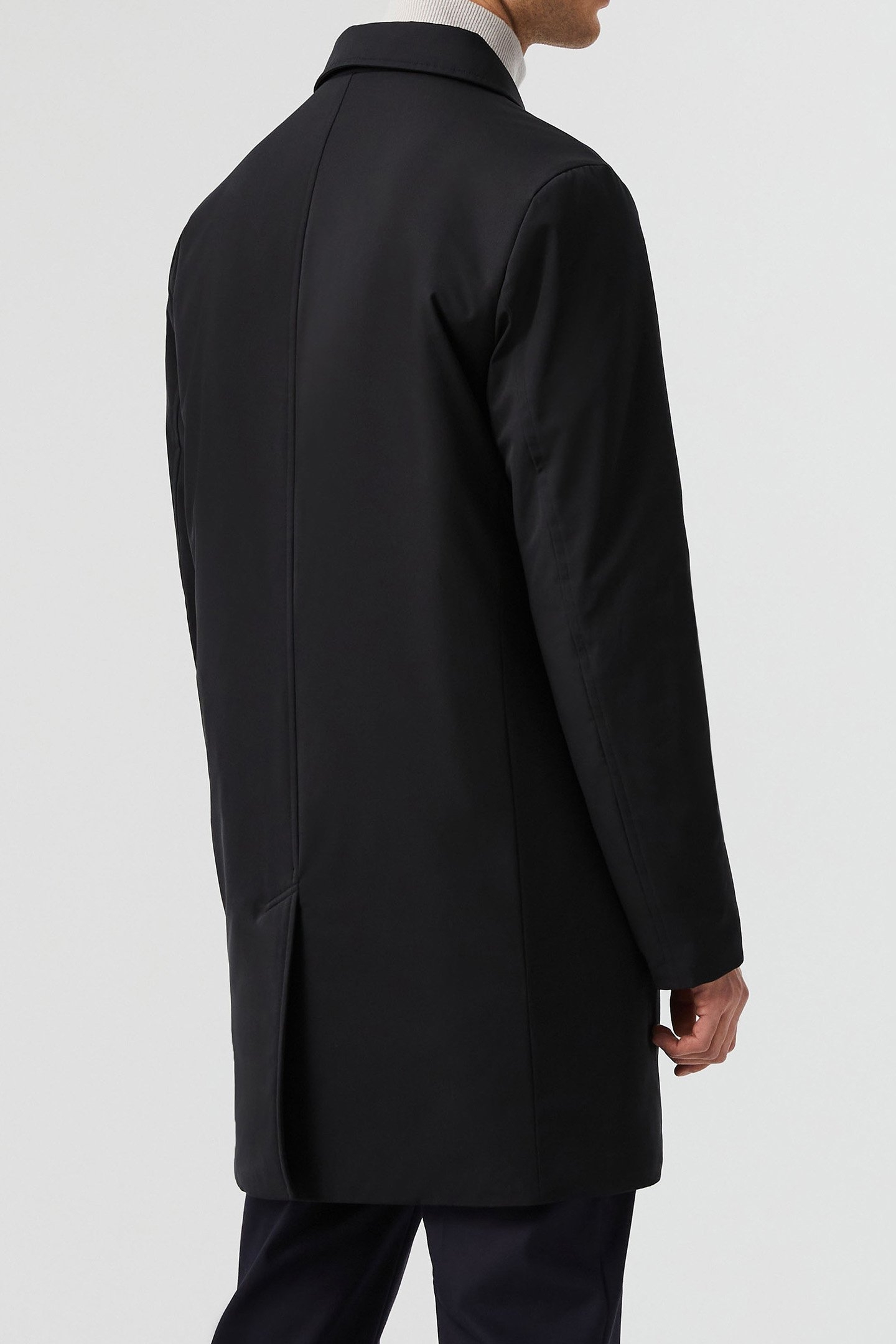 ATA OTEMO V1.C1.03 TRENCHCOAT BLACK 2