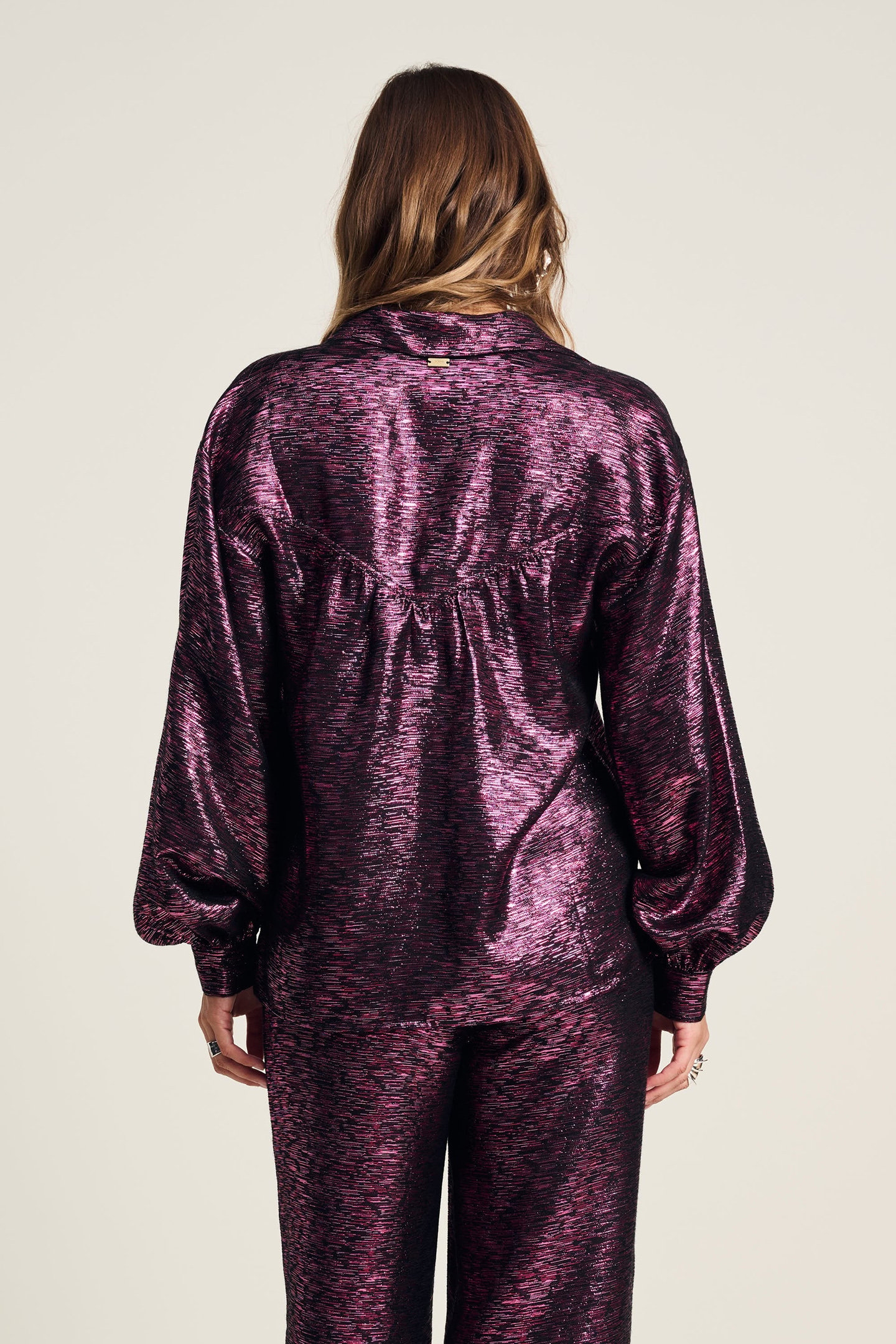 BLOUSE - VIOLET FESTIVE PINK 2