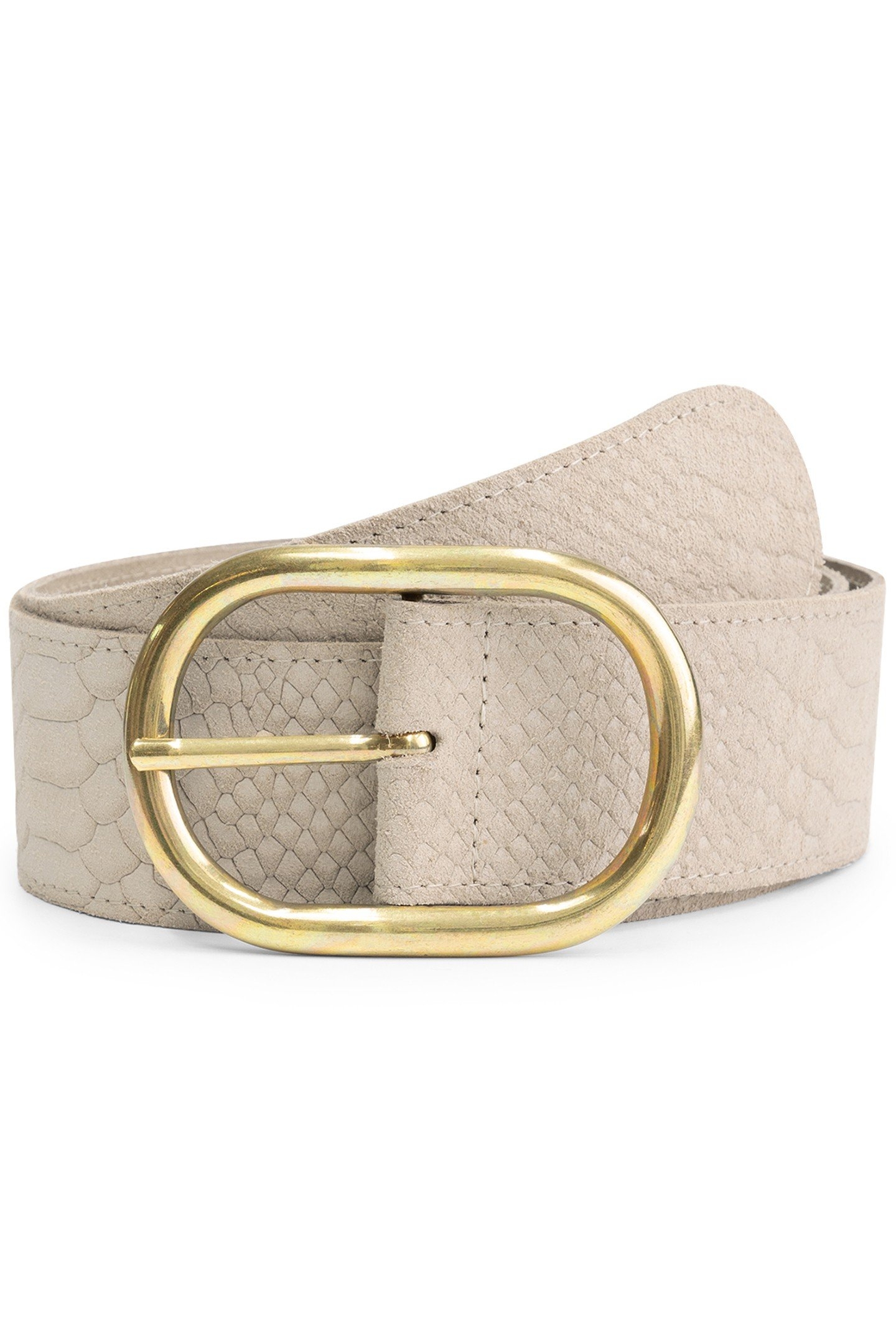 BELT - OLIVIA SUEDE ECRU 1