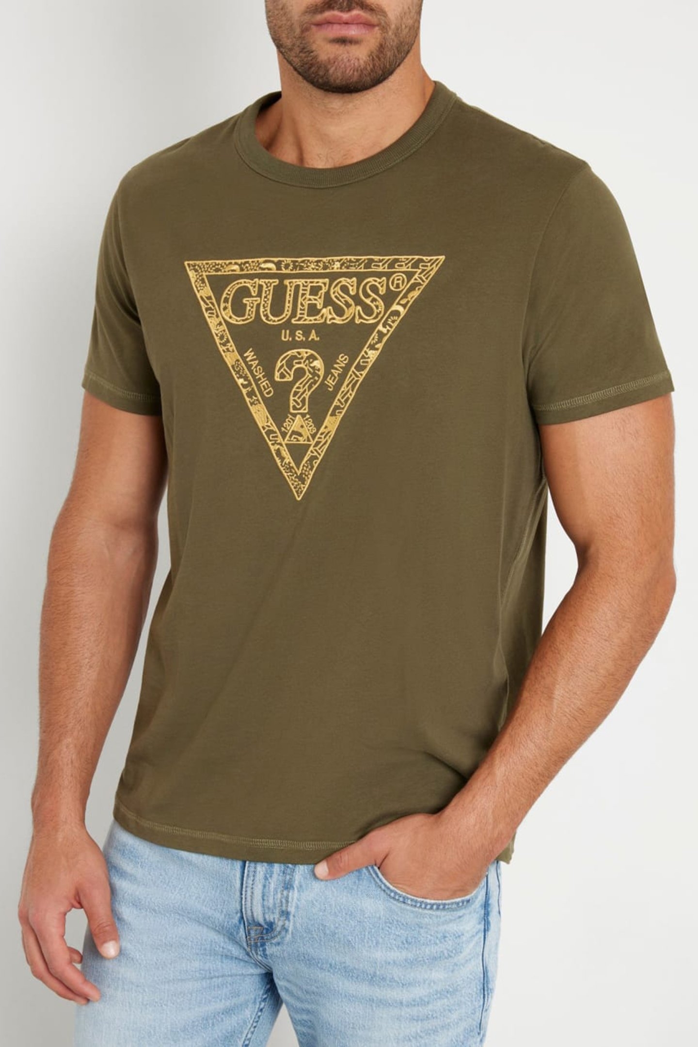 SS CN TRIANGLE EMBRO OLIVE MORNING 6