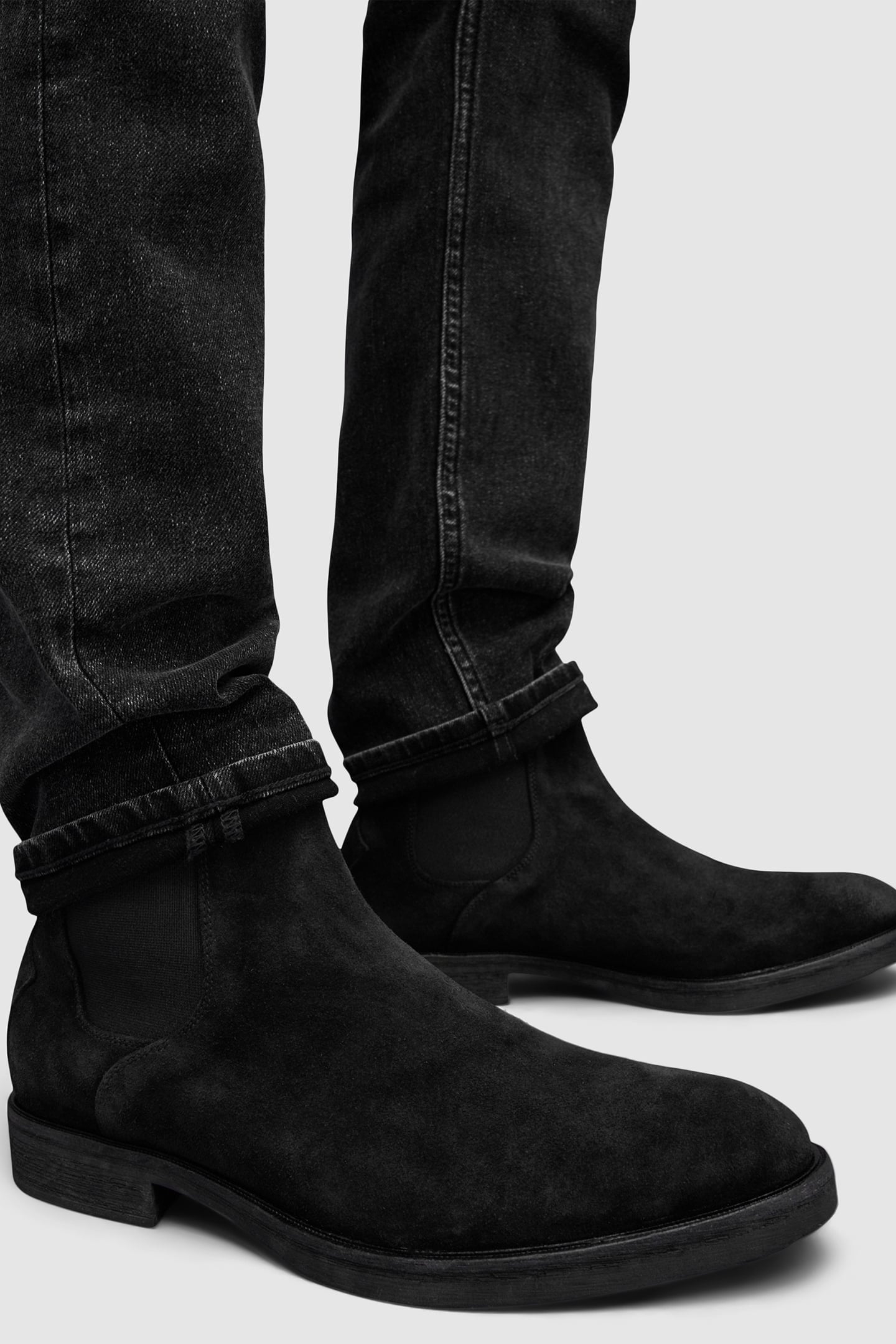 CREED SUEDE BOOT BLACK 6