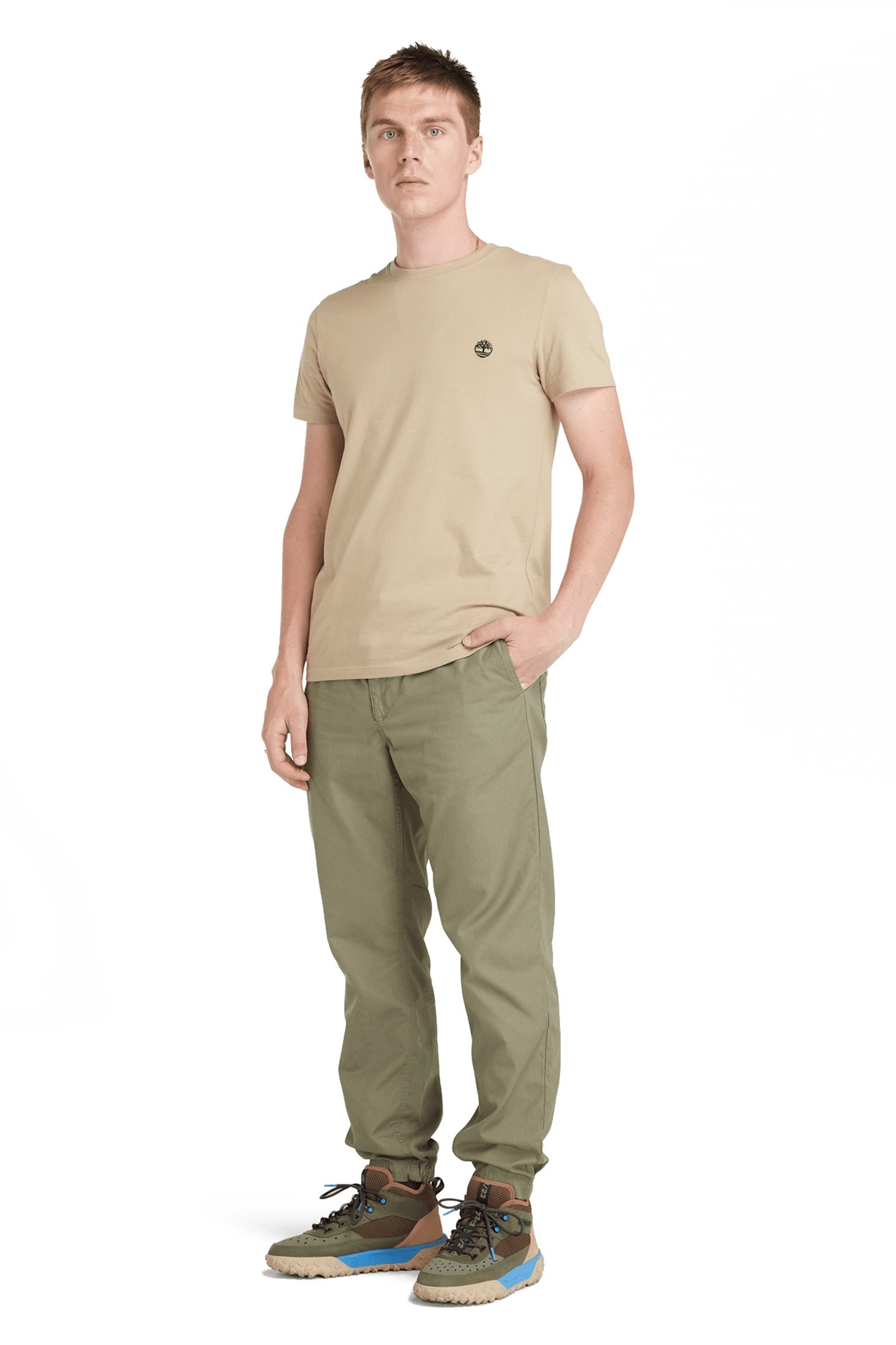 DUNSTAN RIVER SHORT SLEEVE TEE LEMON PEPPER 3