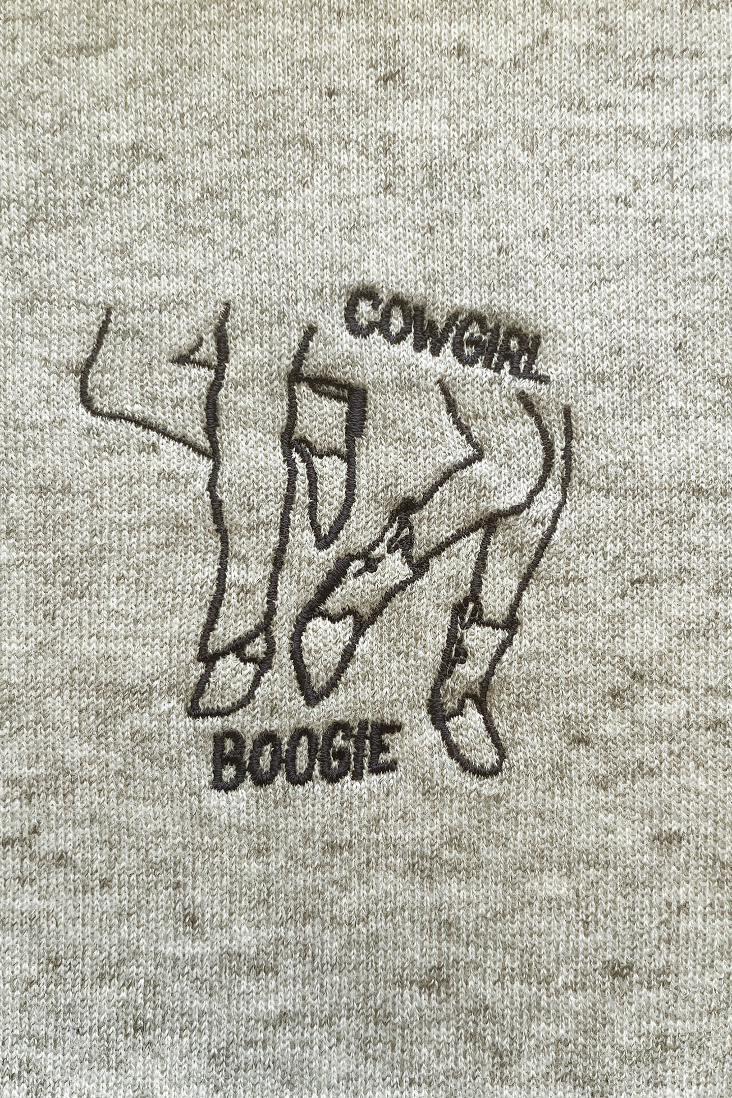 LONE SWEATSHIRT COWGIRL BOOGIE GREYMELANGE 4