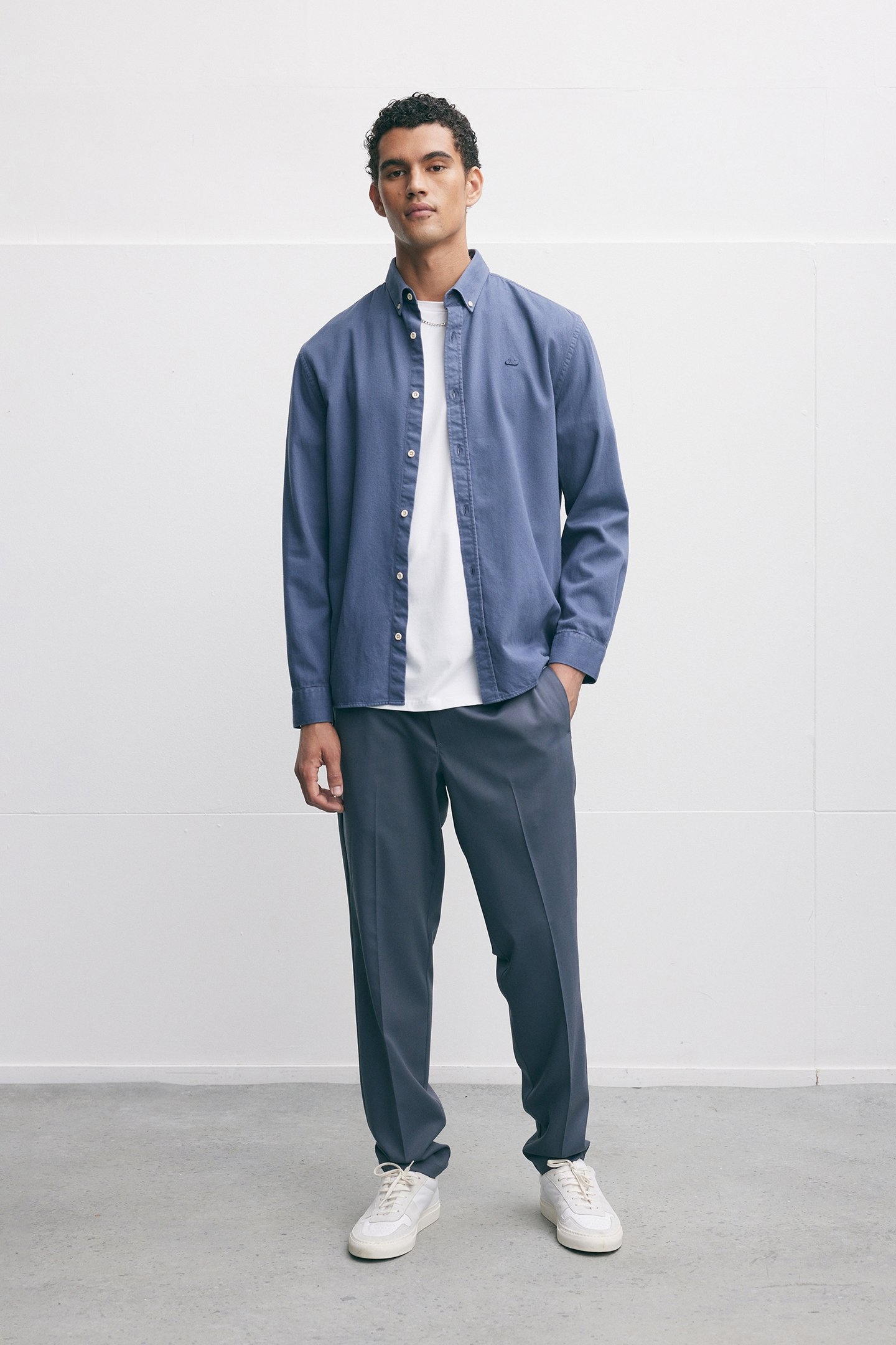 SORT SHIRTS STORMY BLUE 3