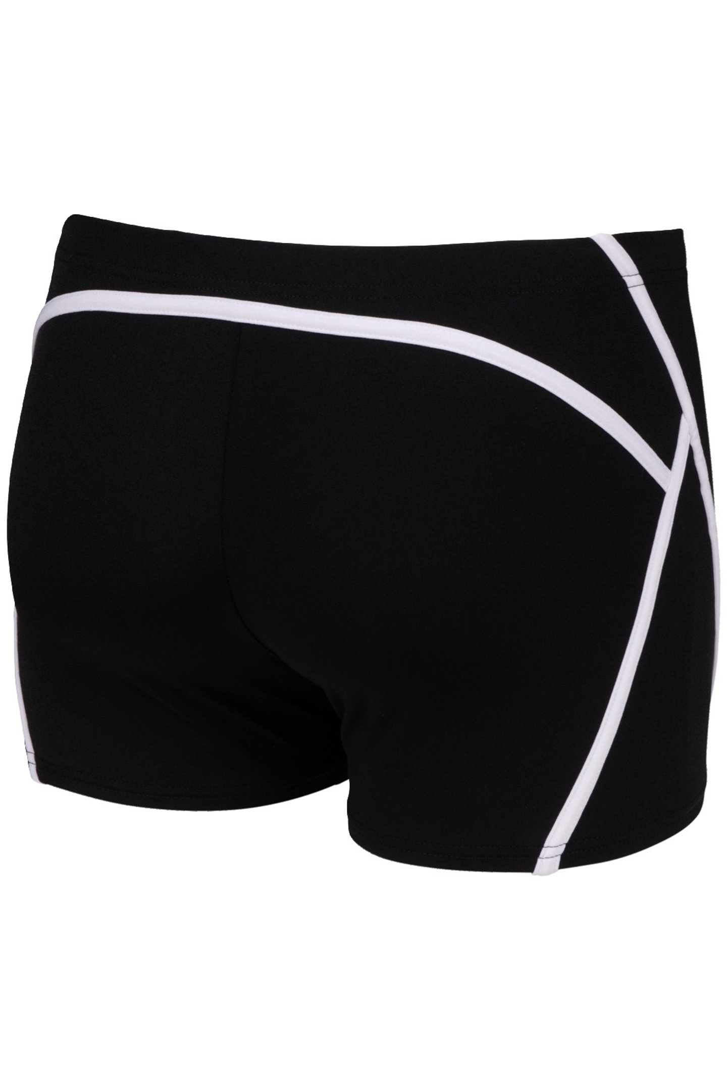 MEN'S ARENA PRO_FILE SWIM SHORT BLACK WHITE 8