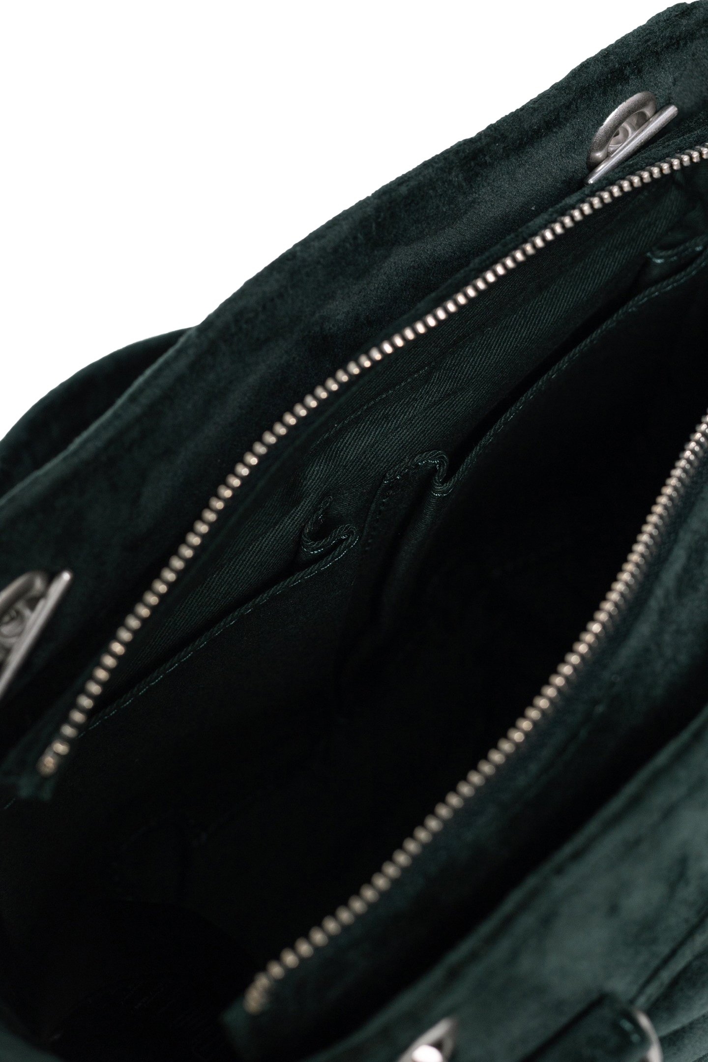 BAG 1440 GREEN VELVET SIZE SMALL 6