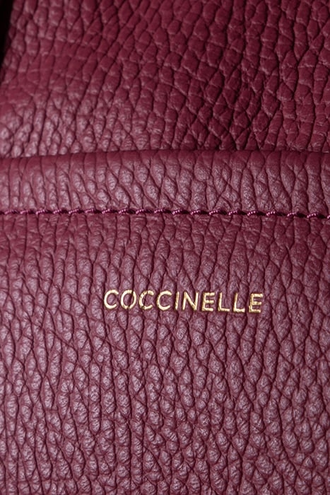 GRAINED LEATHER SIGNATURE TOTE BAG 5