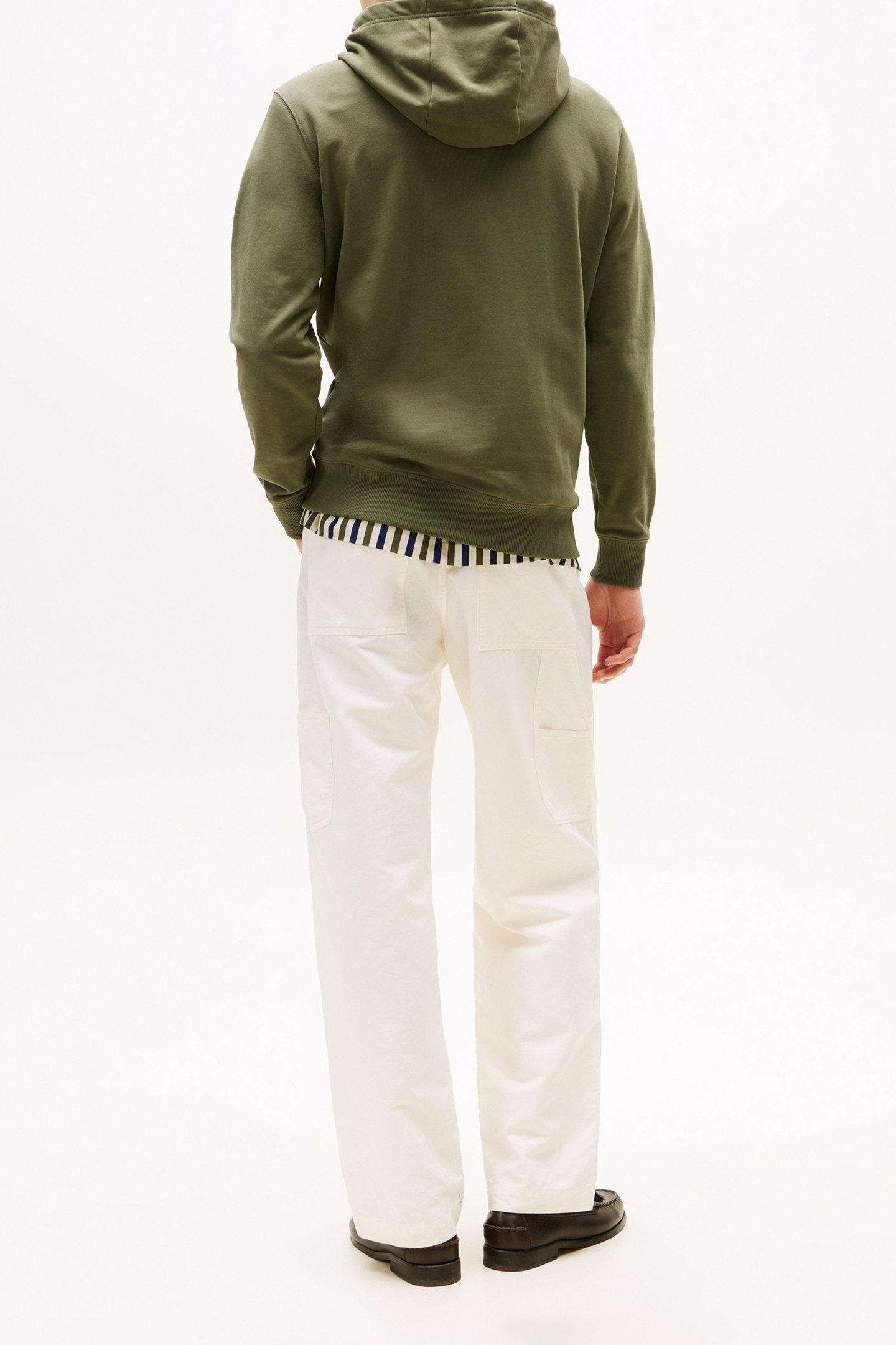 BRAND LOVE HILFIGER PULLOVER HOODIE BATTLE GREEN 3