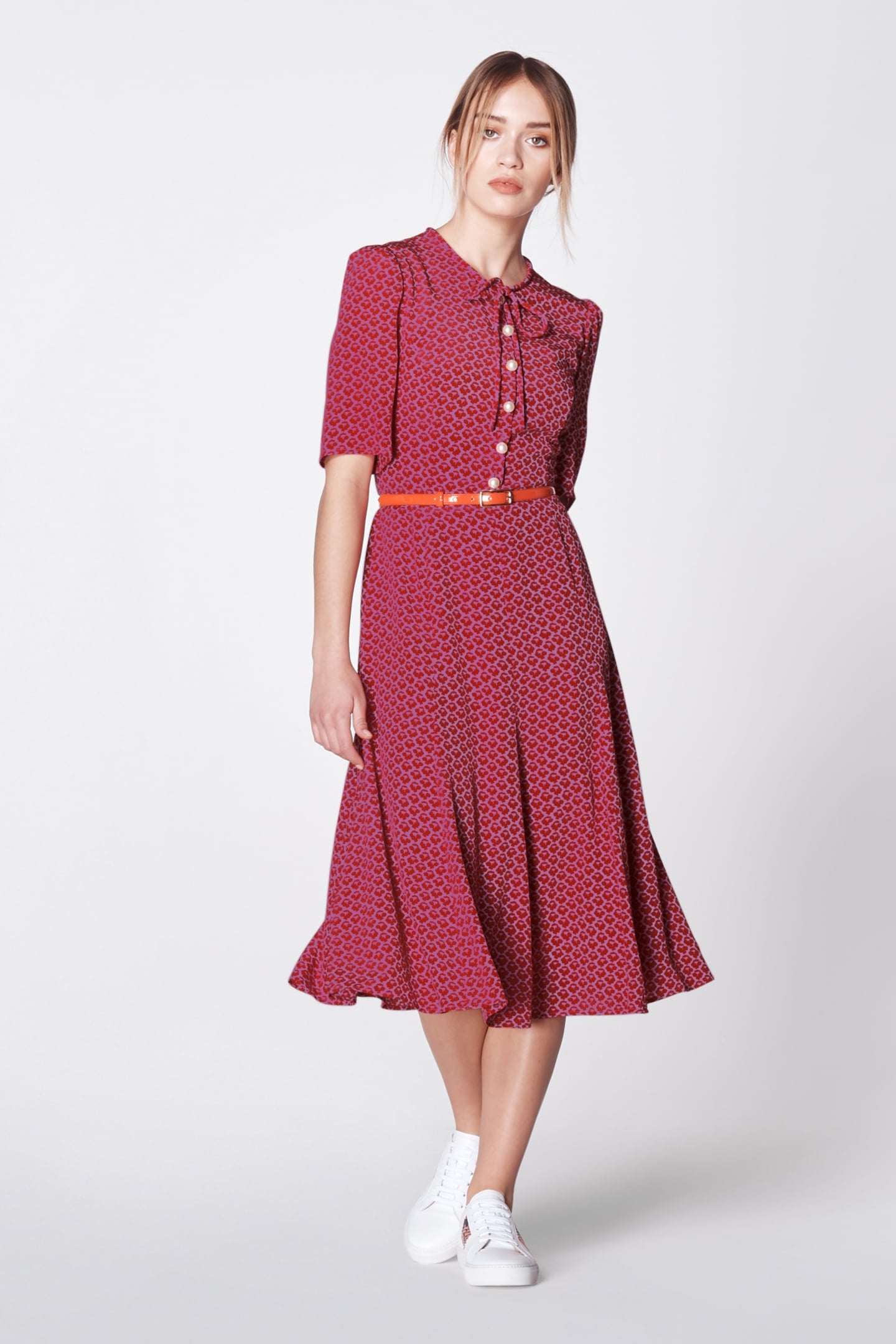 DR MONTANA FLIPPY DRESS RED MULTI 1