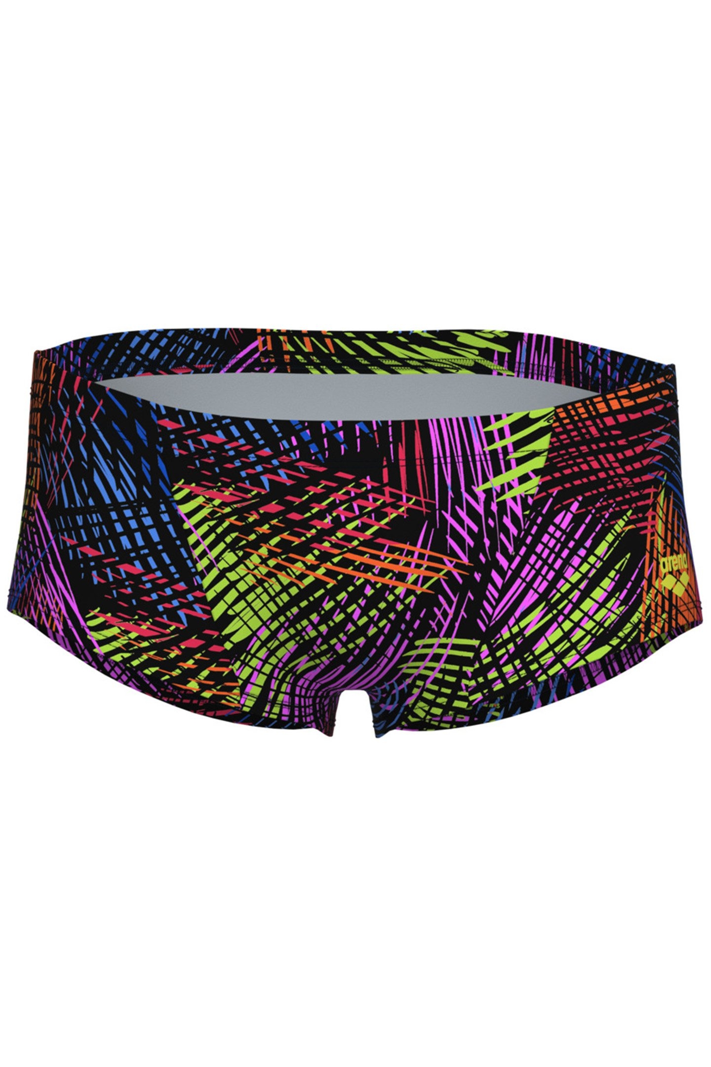 MEN'S ARENA ENERGY SWIM LOW WAIST SHORT BLACK MULTI 4
