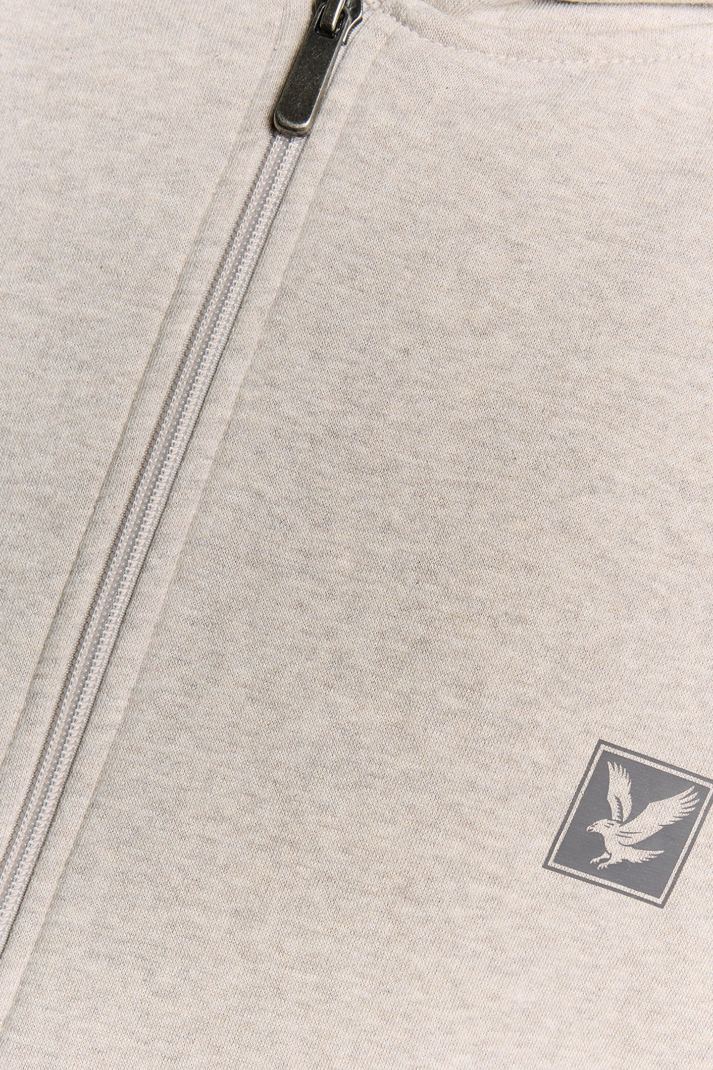 LOUNGEWEAR ZIP THROUGH HOODIE OATMEAL MARL 6