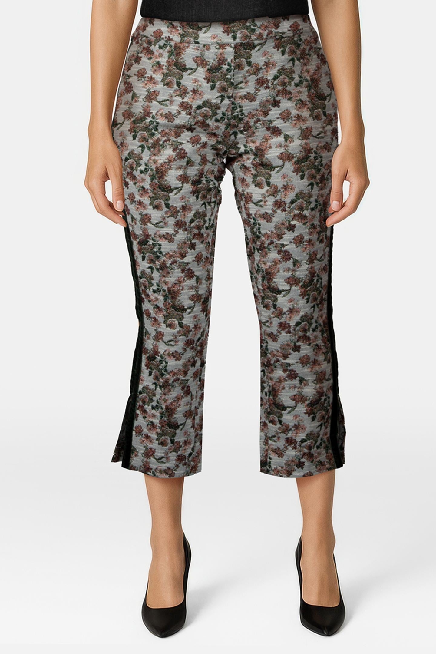 PANTS SIDE SLIT GREEN 1