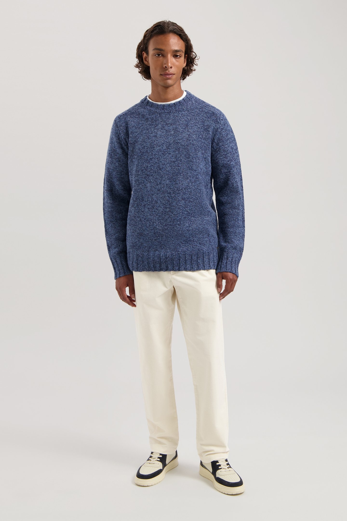 DS_PER CREWNECK NOUVEAU NAVY 3