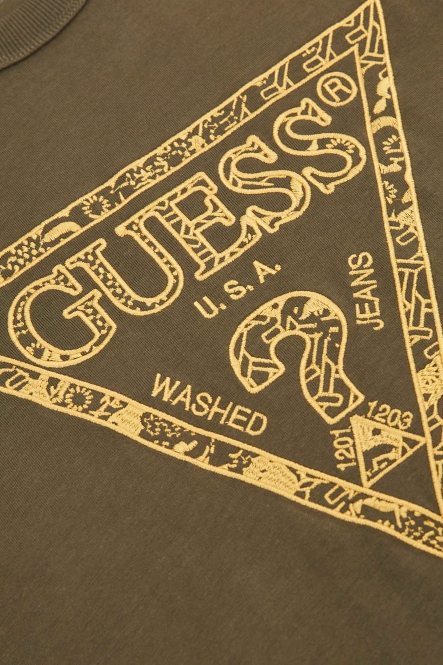 SS CN TRIANGLE EMBRO OLIVE MORNING 7