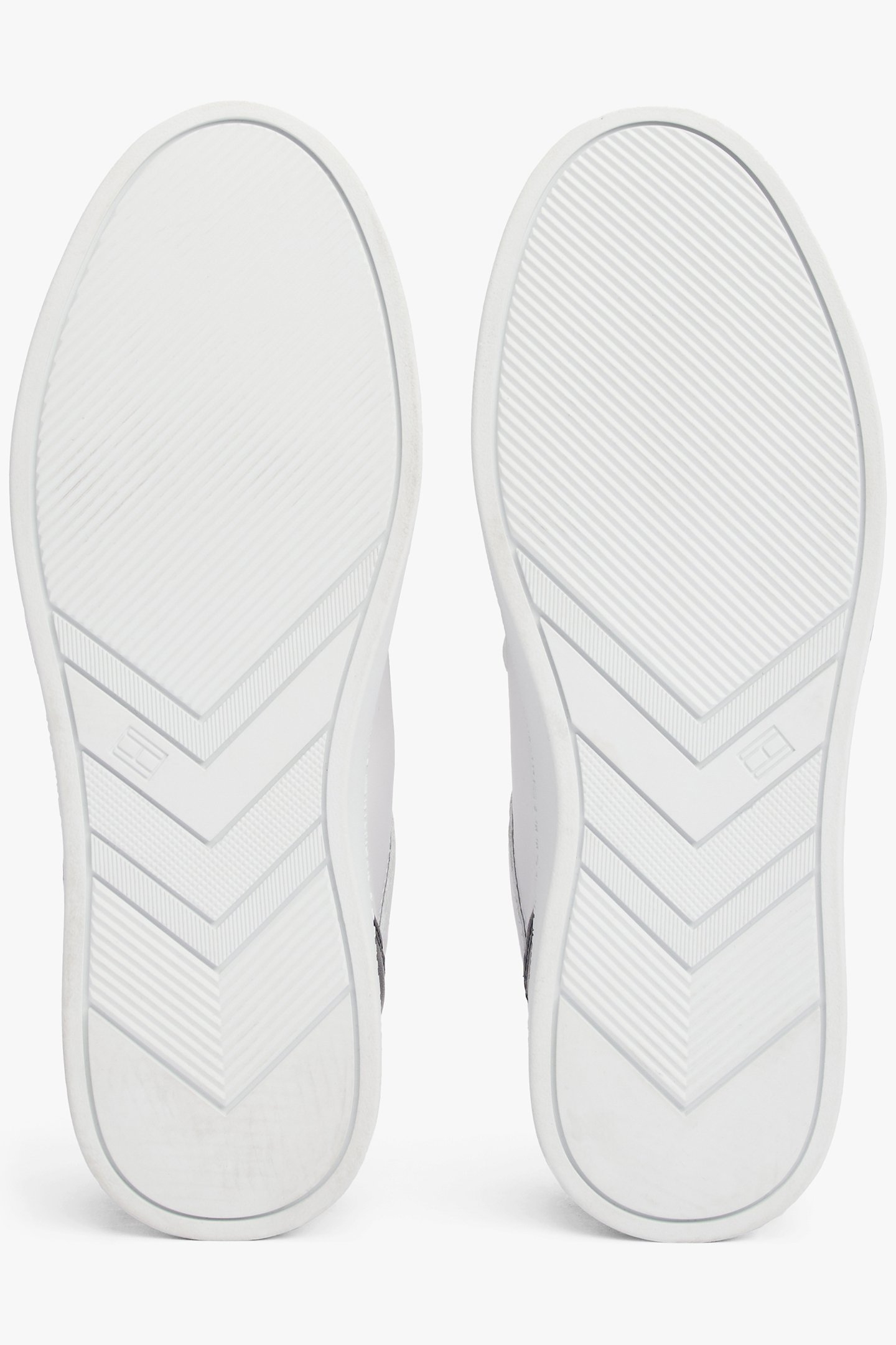 ELEVATED ESSENTIAL LEATHER SNEAKER WHITE 5