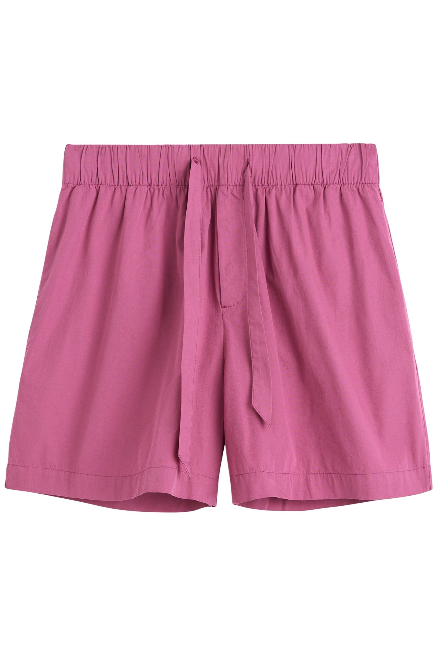UNISEX POPLIN PYJAMAS SHORTS LINGONBERRY 4