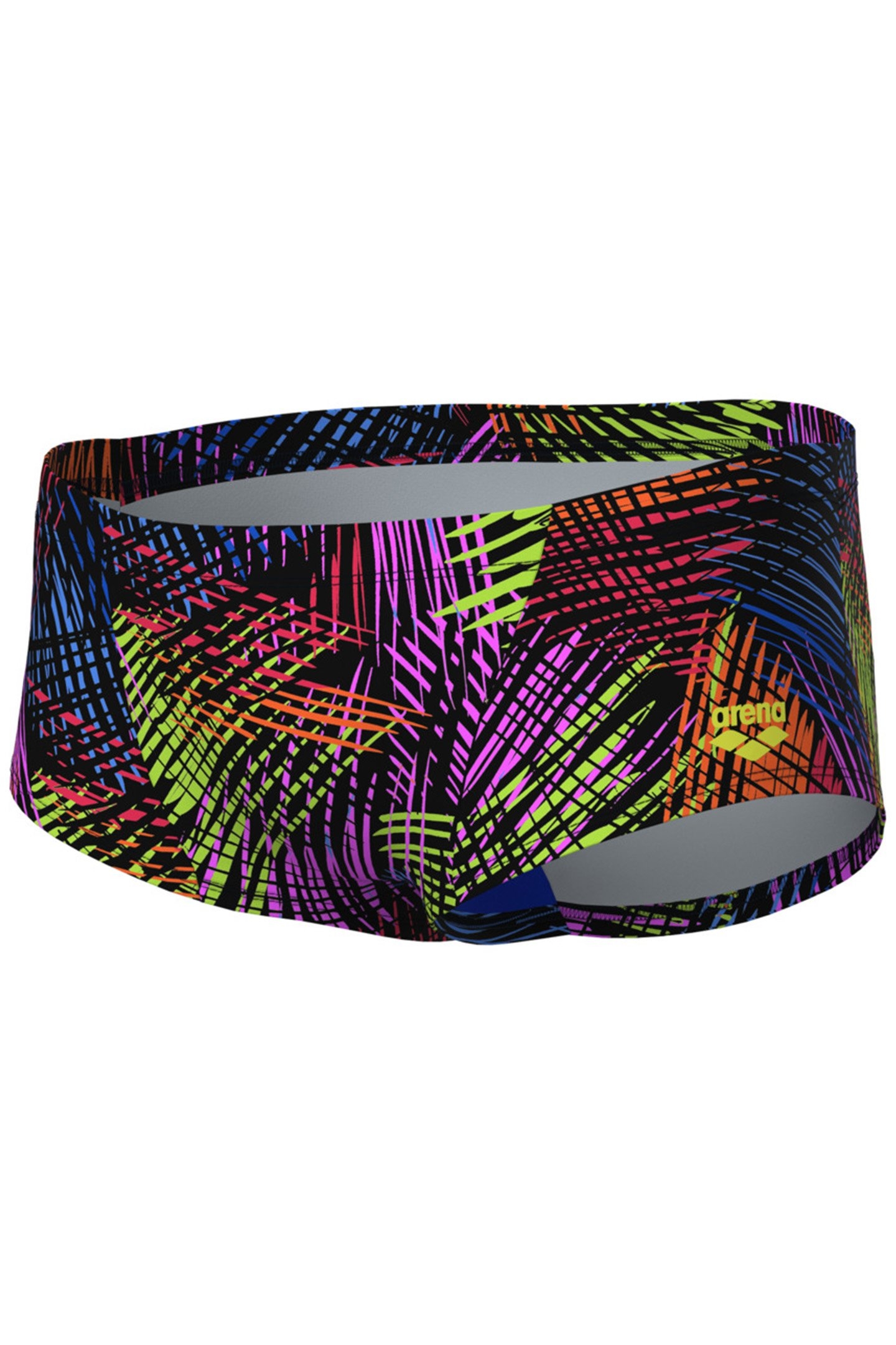 MEN'S ARENA ENERGY SWIM LOW WAIST SHORT BLACK MULTI 8