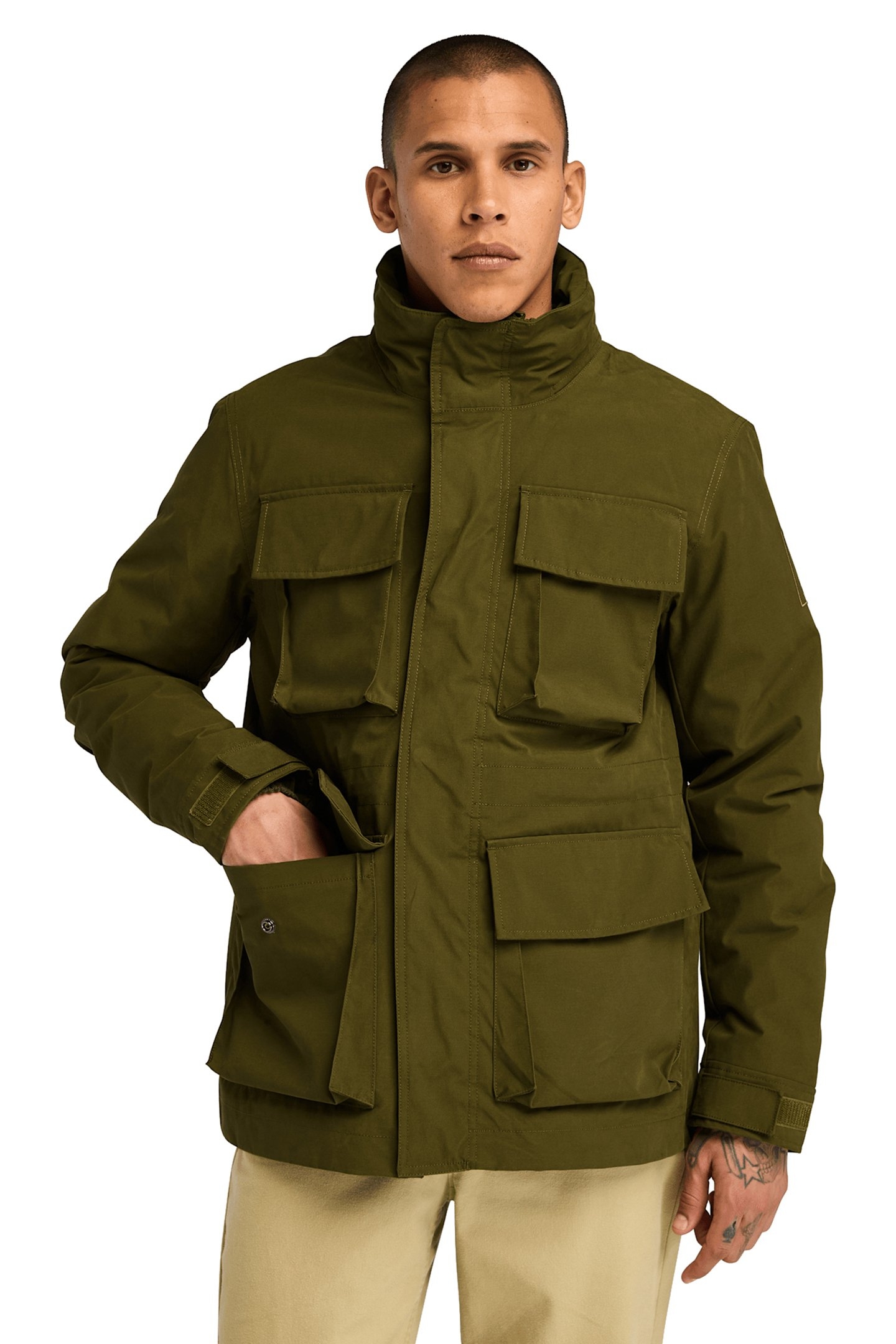 ABINGTON WATERPROOF 3IN1 JACKET DARK OLIVE 1