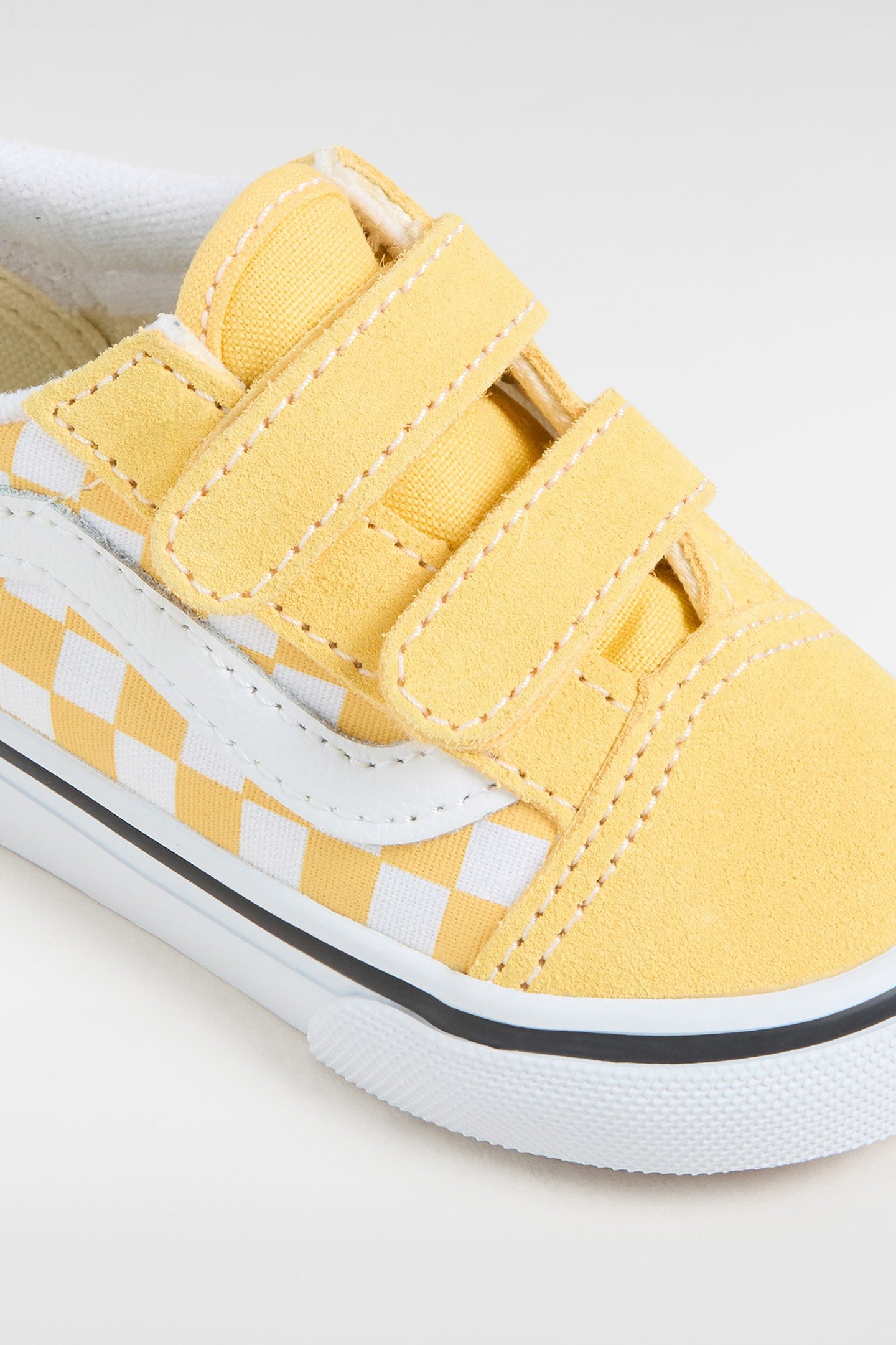 TODDLER OLD SKOOL CHECKERBOARD BANANA CREAM 4