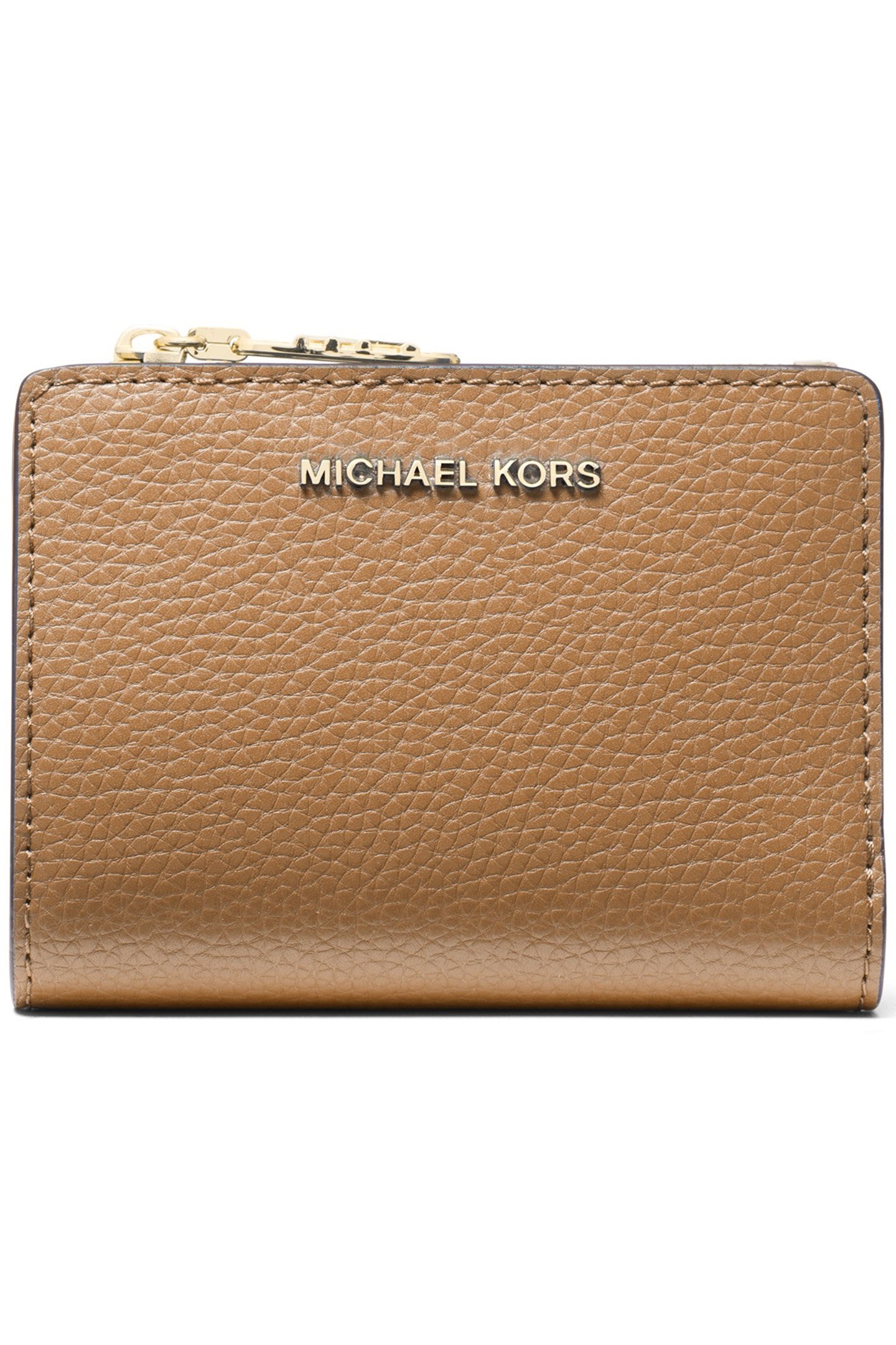 LEATHER WALLET IN BEIGE 1