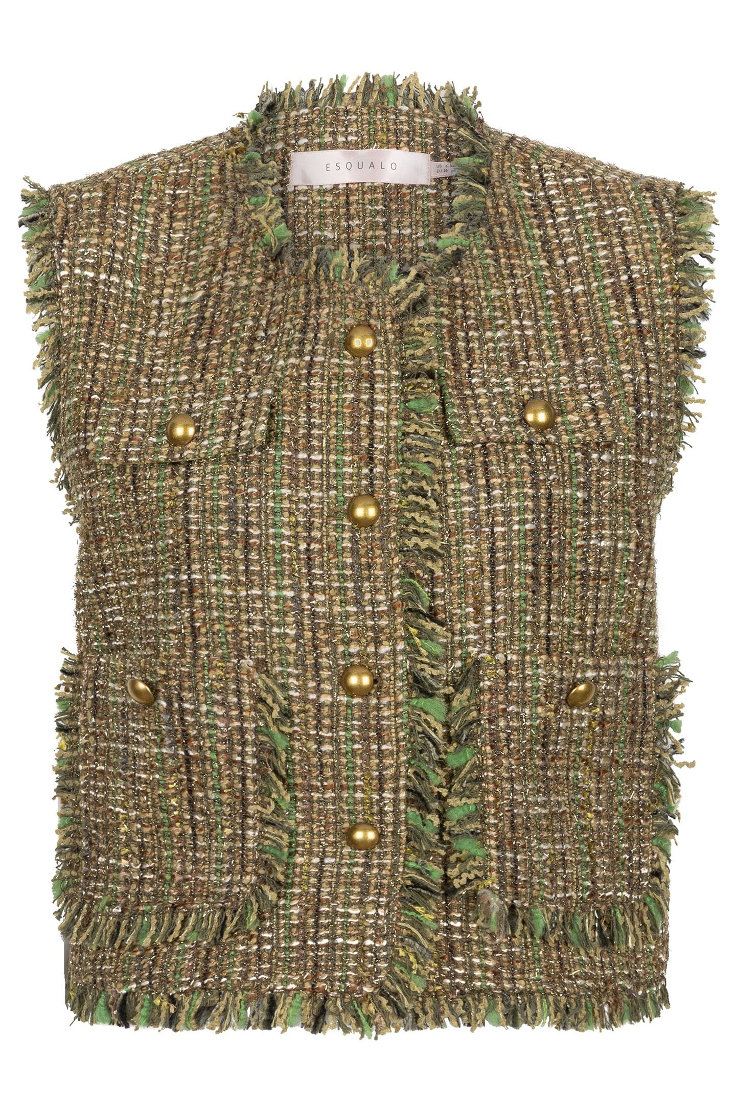 GILET TWEED MULTI COLOR 5