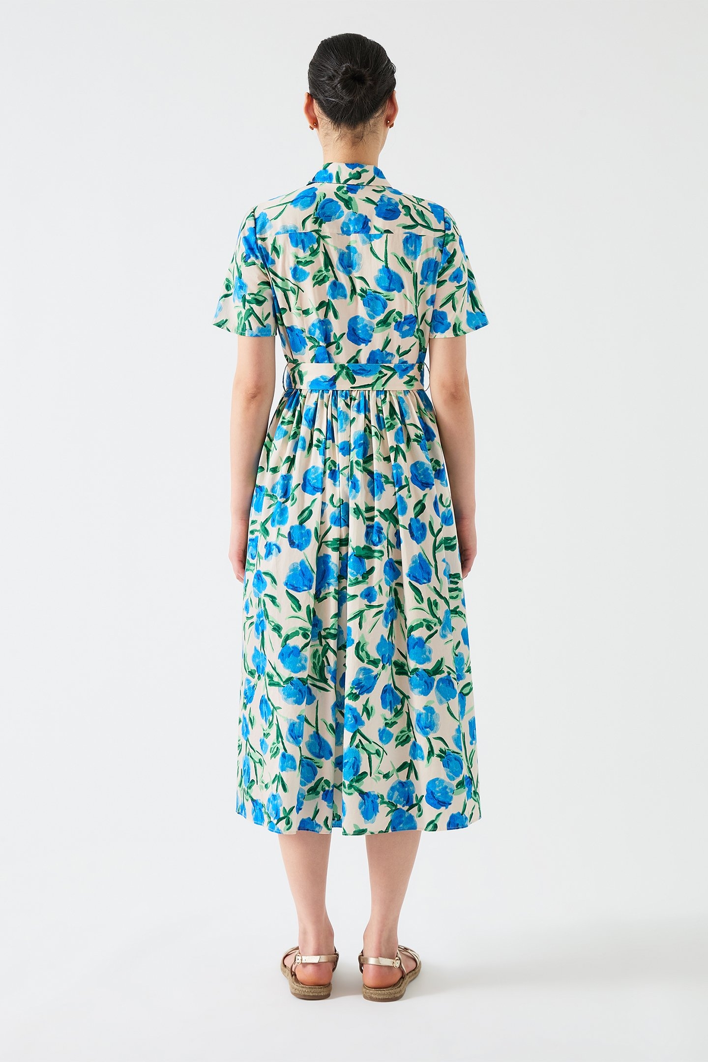 DR CALDER COTTON DRESS WHITE 3