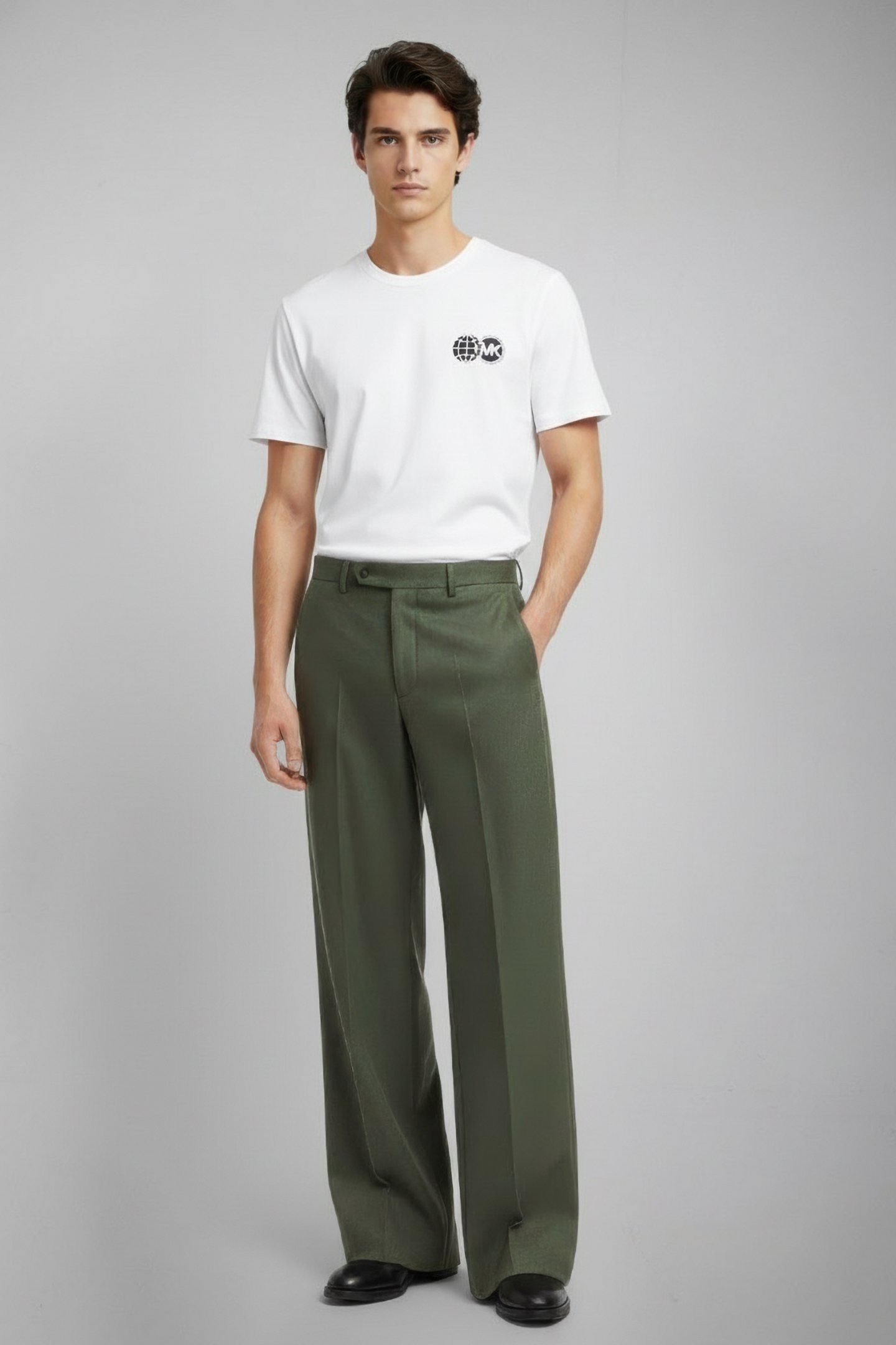 GLOBAL RECYCLED TEE WHITE 1