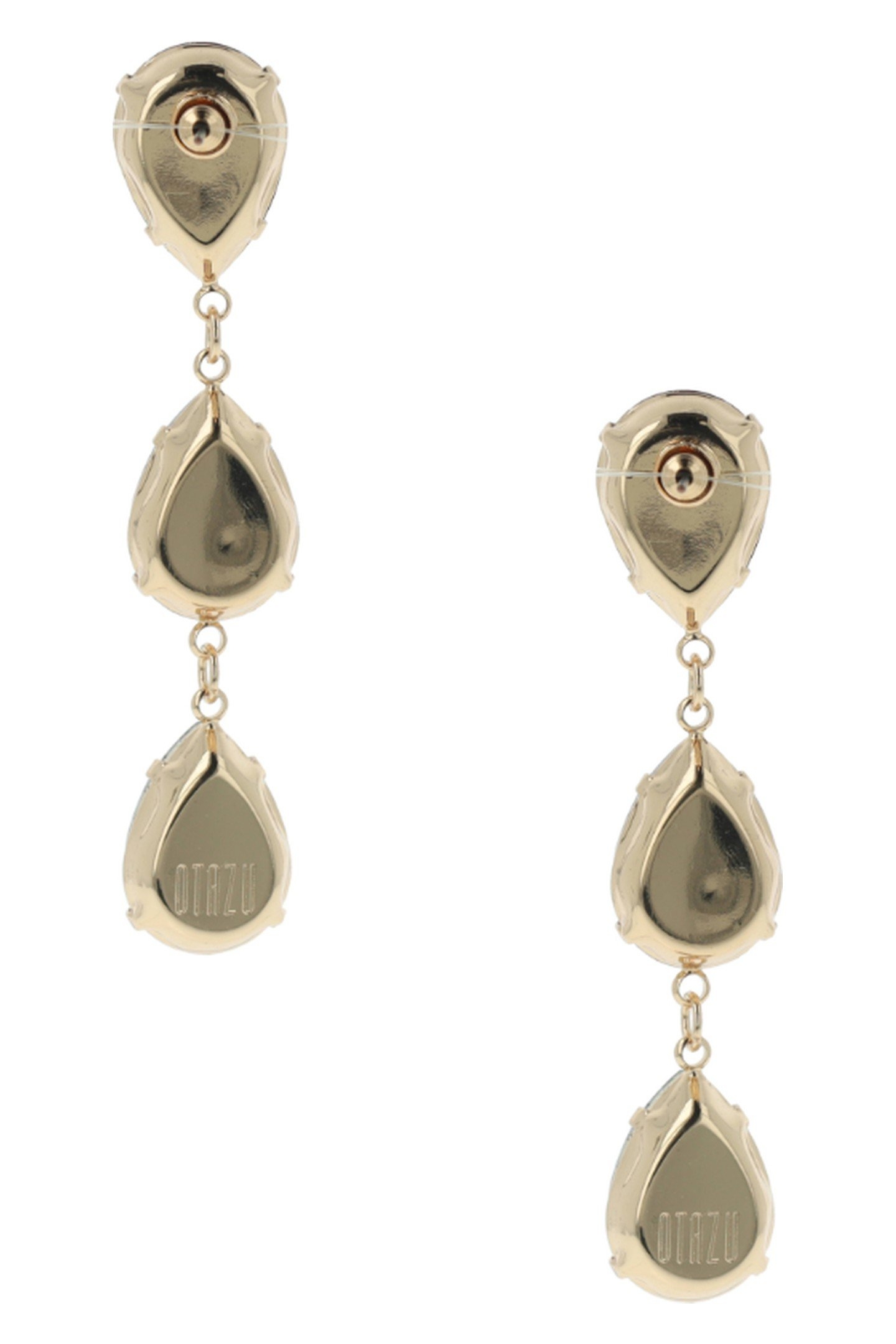 TRIPLE DROP EARHANGERS RED 3