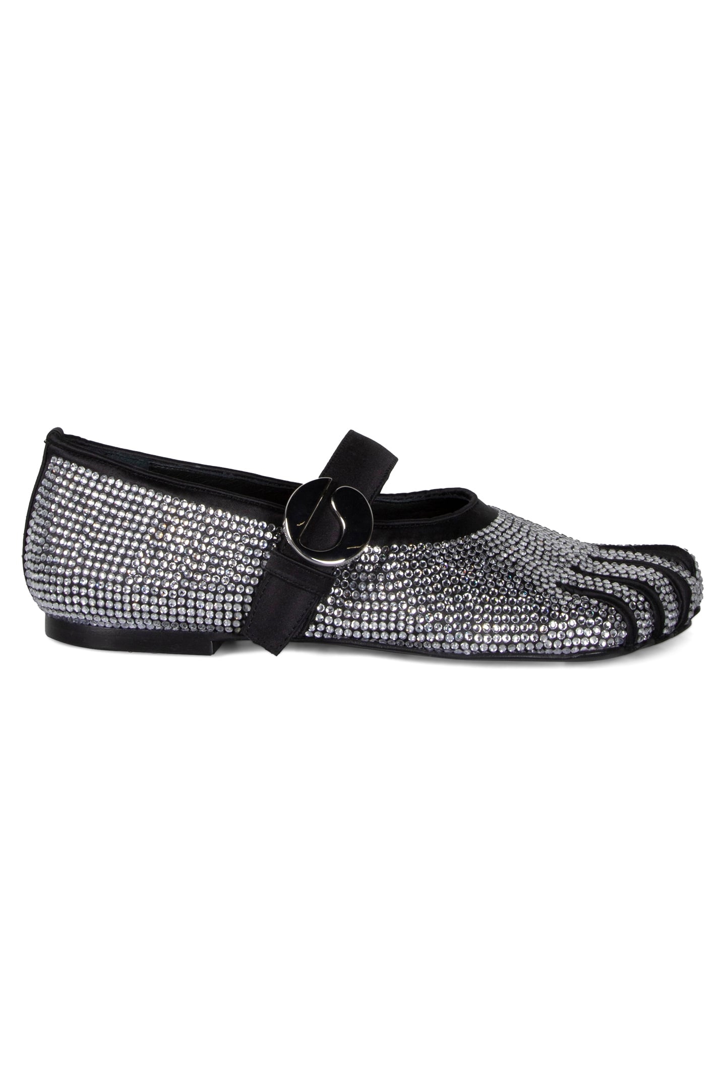 COPERNI – CRYSTAL-EMBELLISHED FIVE-TOE BALLERINA BELT FLAT 1