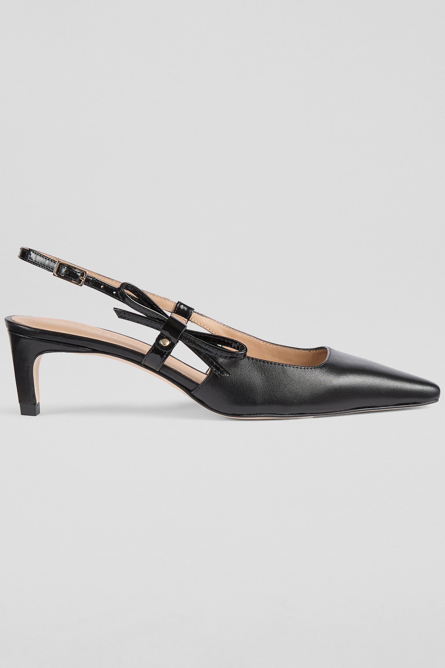 OC MARILYN STUD MINI BOW BLACK 1