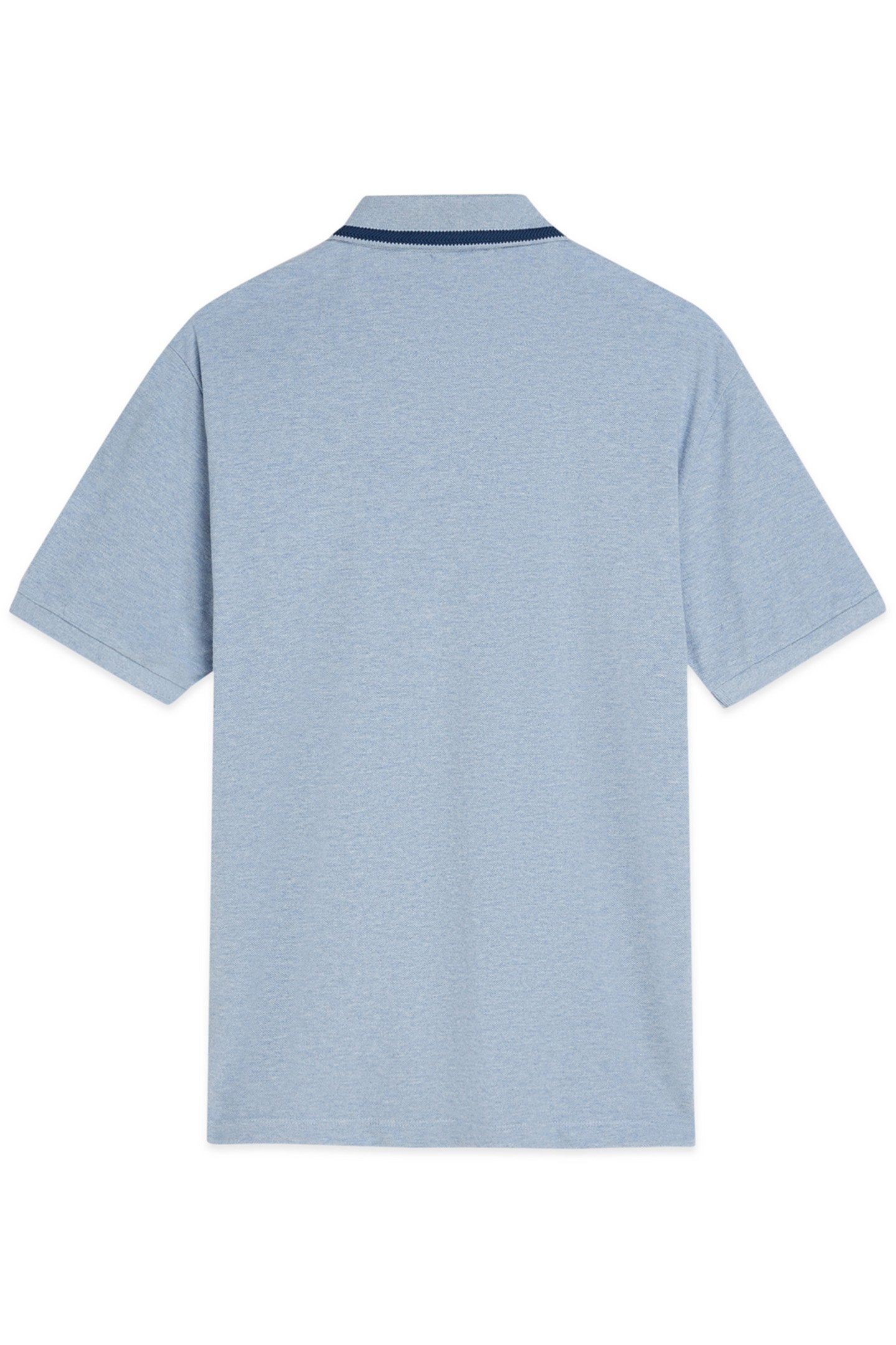 PIQUE SS POLO SKY/PEWTER 2