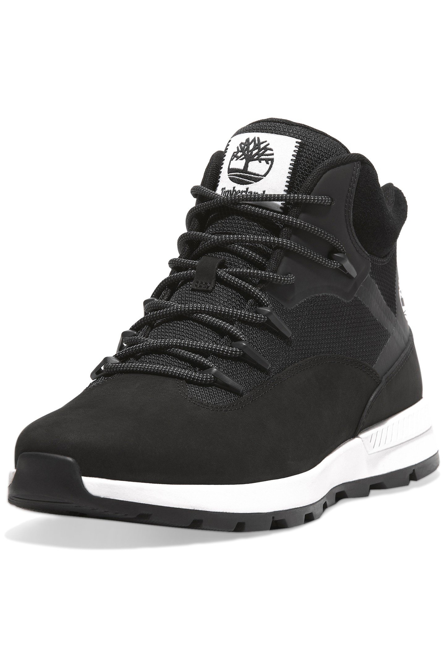 SPRINT TREKKER MID LACE UP SNEAKER BLACK NUBUCK 7