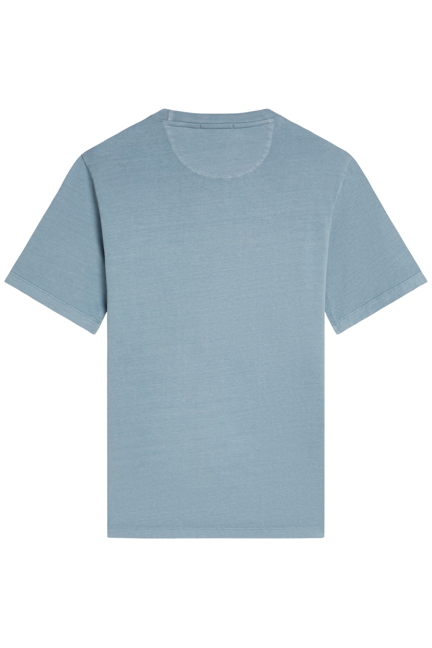 GARMENT DYED SS POCKET TEE SKY/PEWTER 2