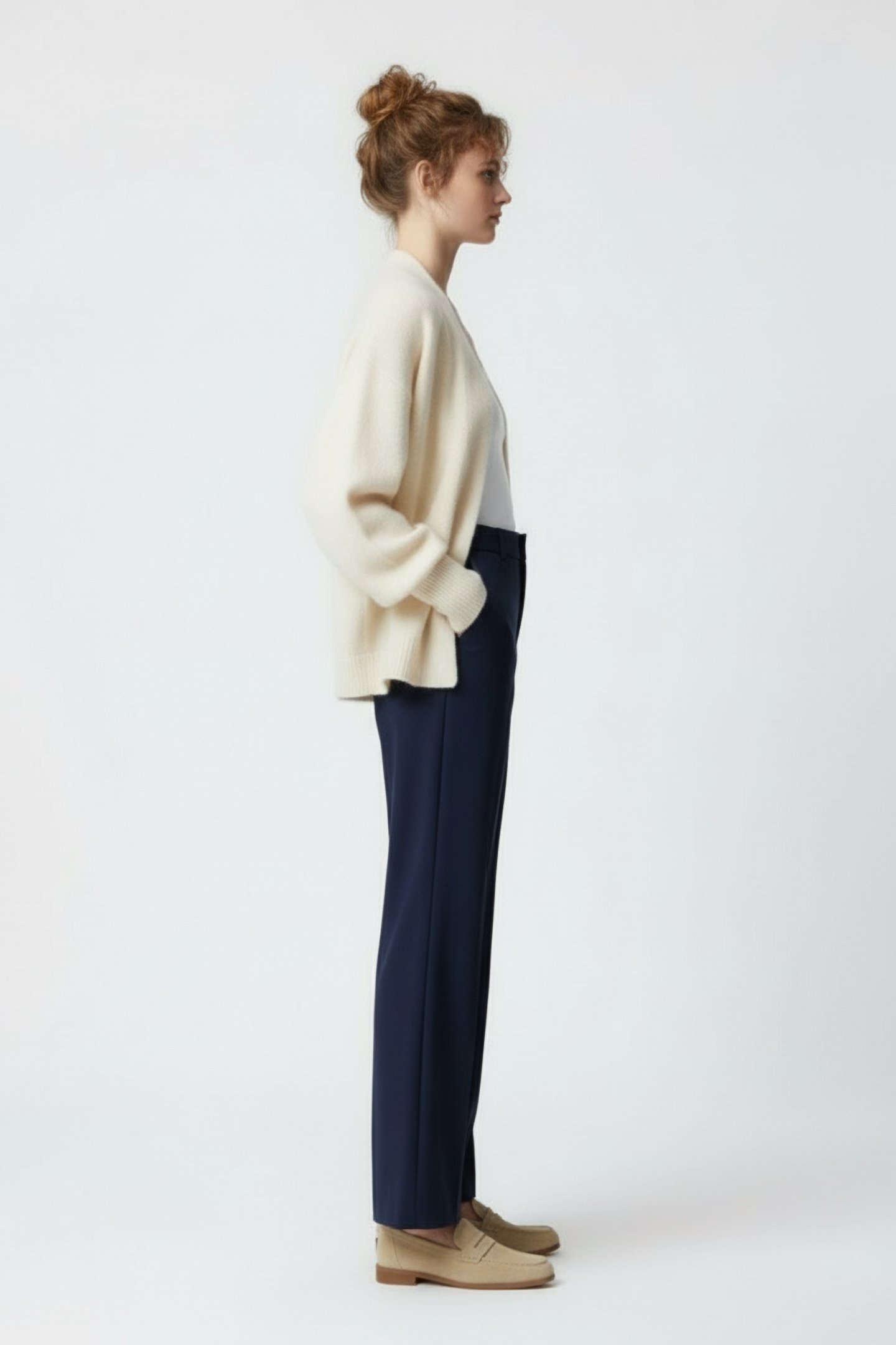 LOUIZA CARDIGAN ECRU 3