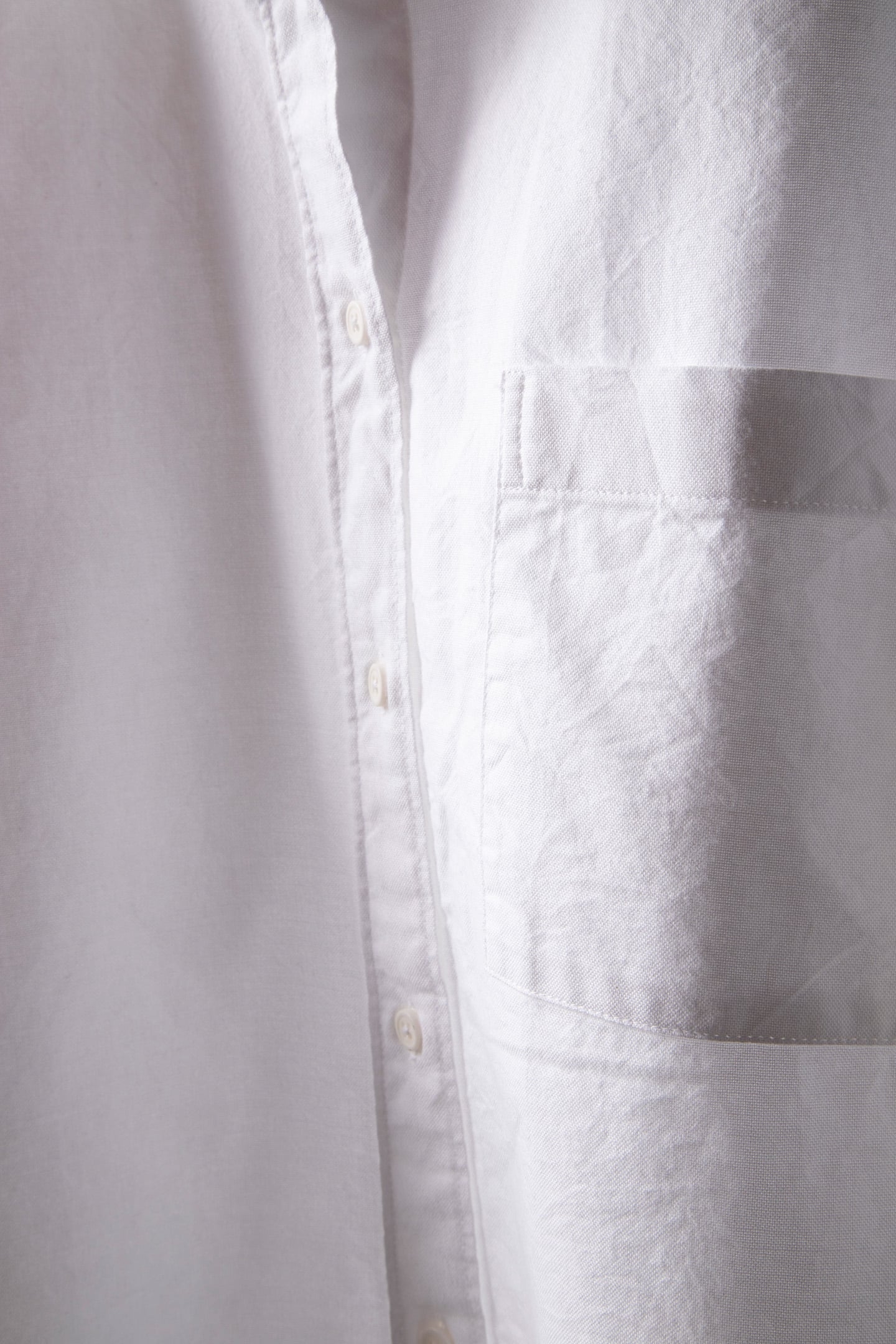 ROSSA OXFORD BOYFIT SHIRT LINEN WHITE 4