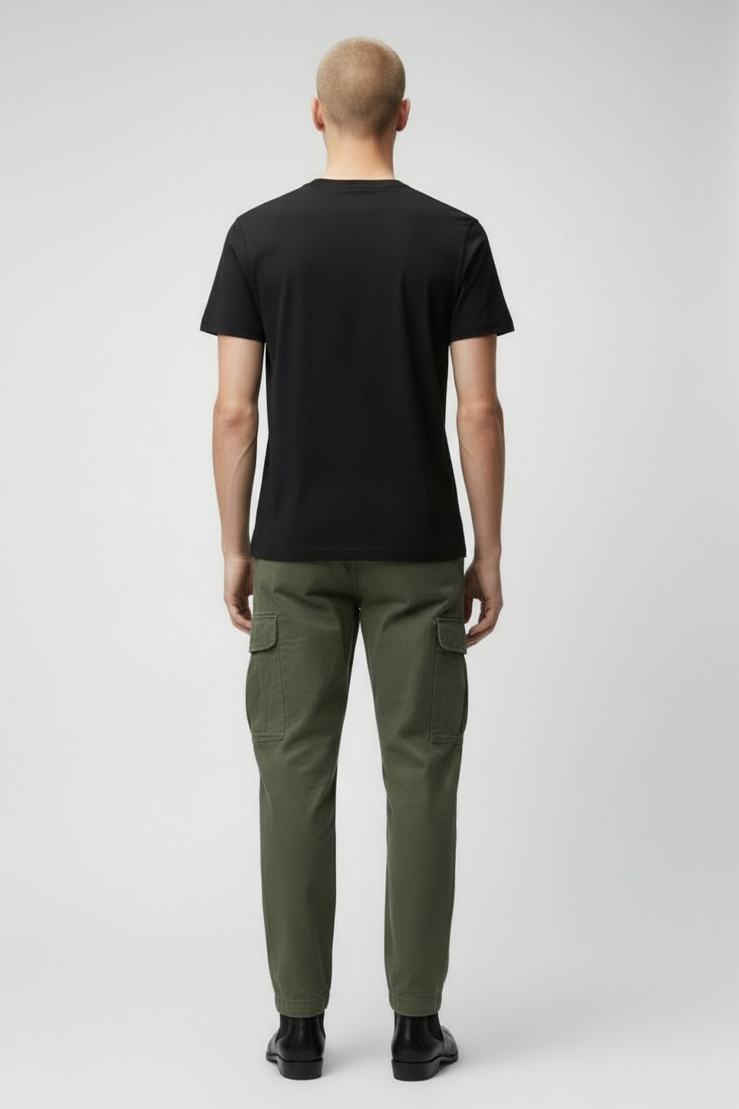 GRAPHIC CREWNECK TEE POSTER LOGO BLACK 2