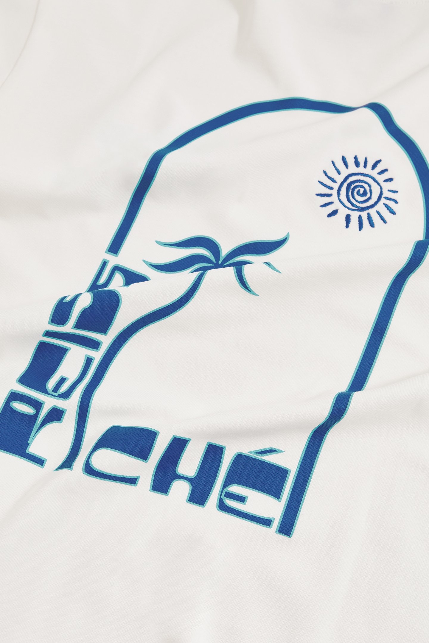 SS PALM TREE PRINTED TSHIRT WHITE 6