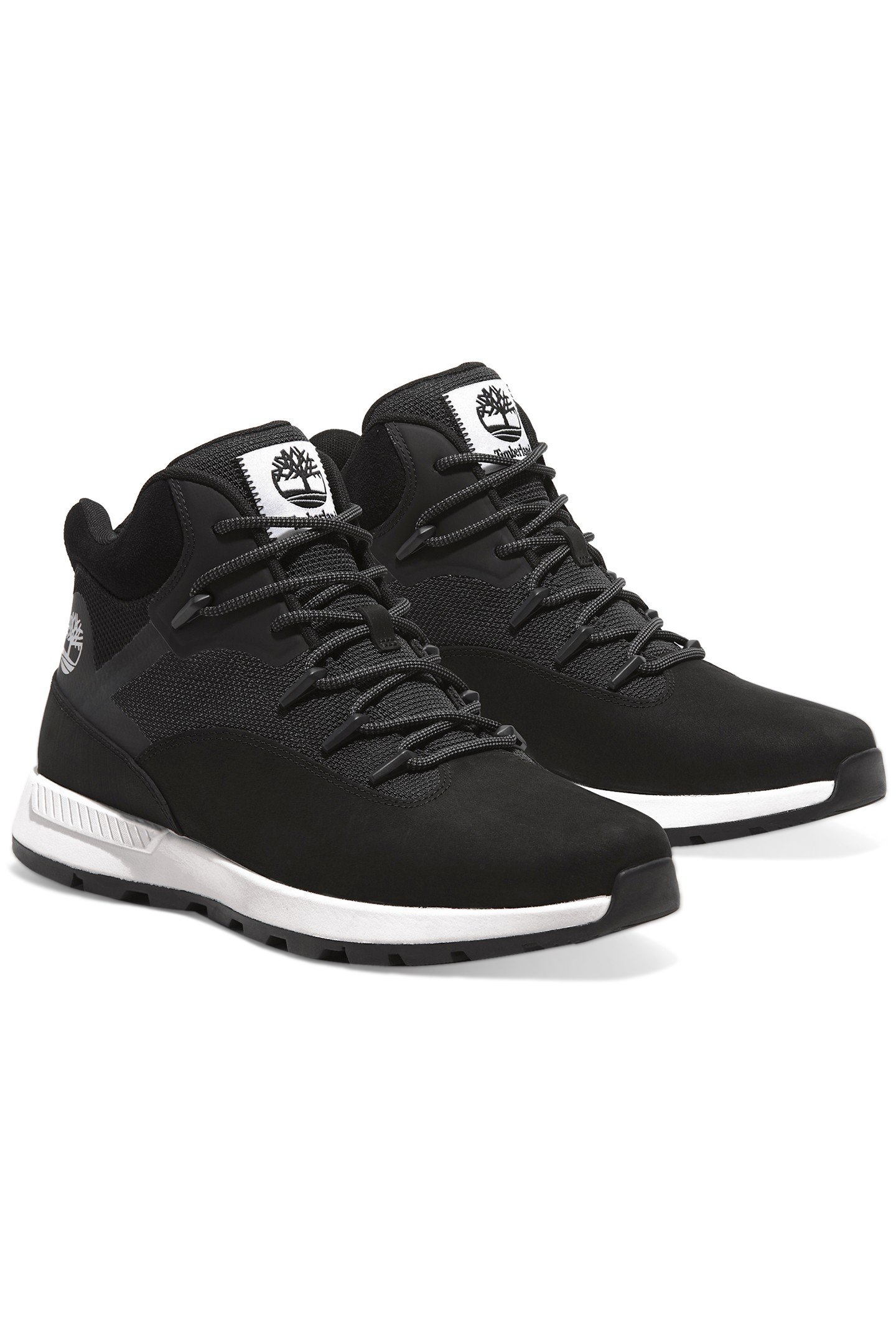 SPRINT TREKKER MID LACE UP SNEAKER BLACK NUBUCK 2