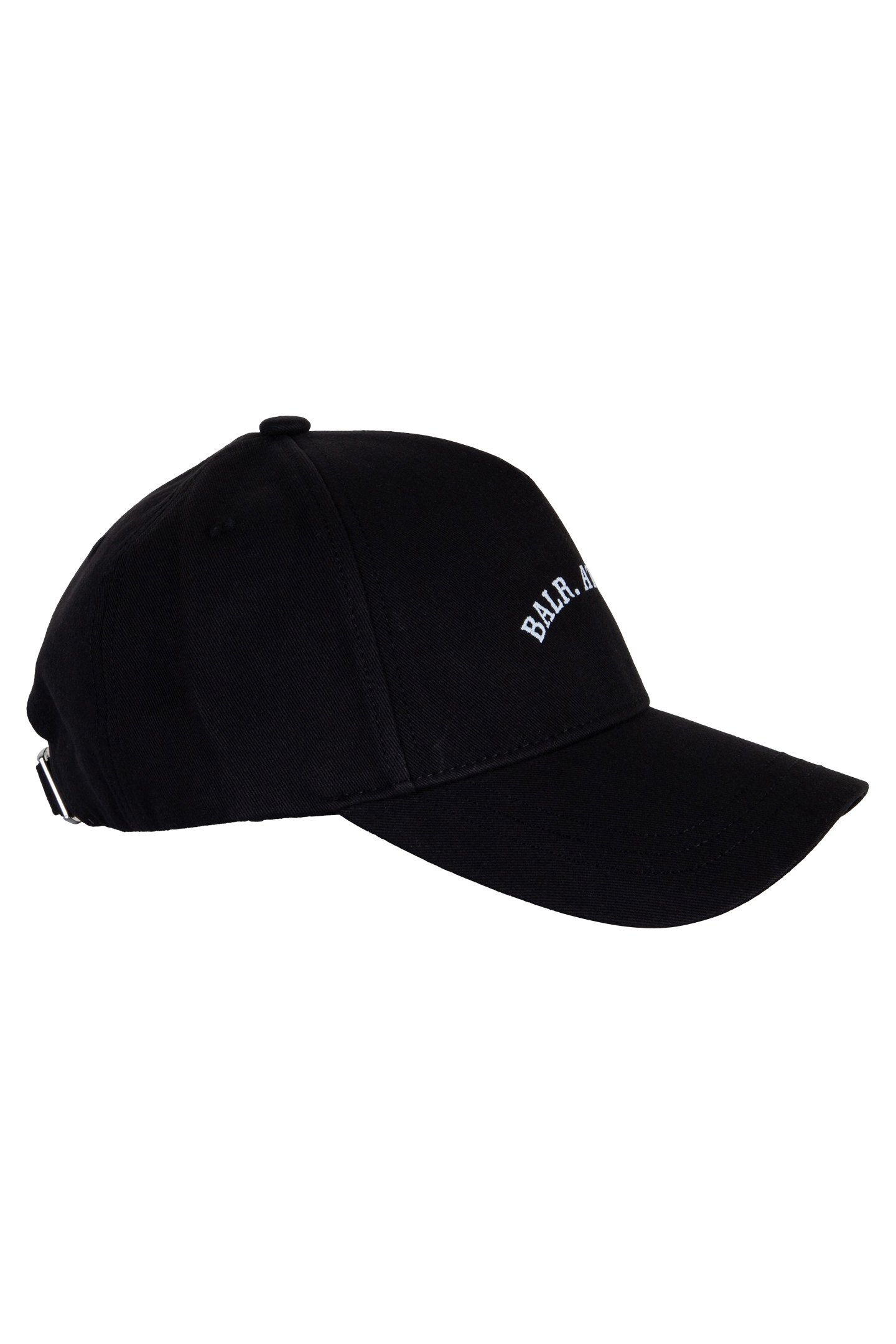 BALR. X FIVE EMBRO COTTON CAP JET BLACK 3