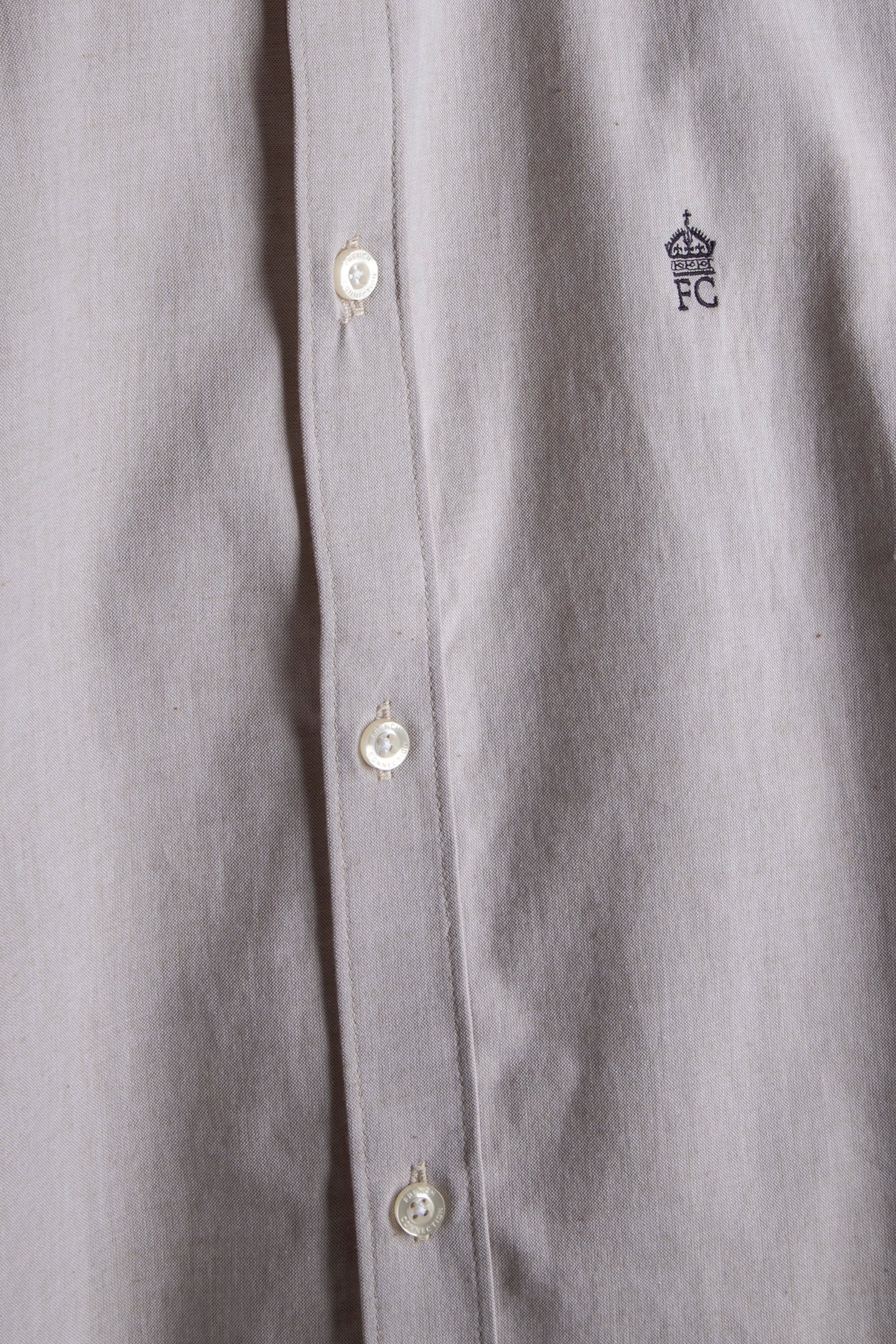 OXFORD LONG SLEEVE SHIRT STONE 3