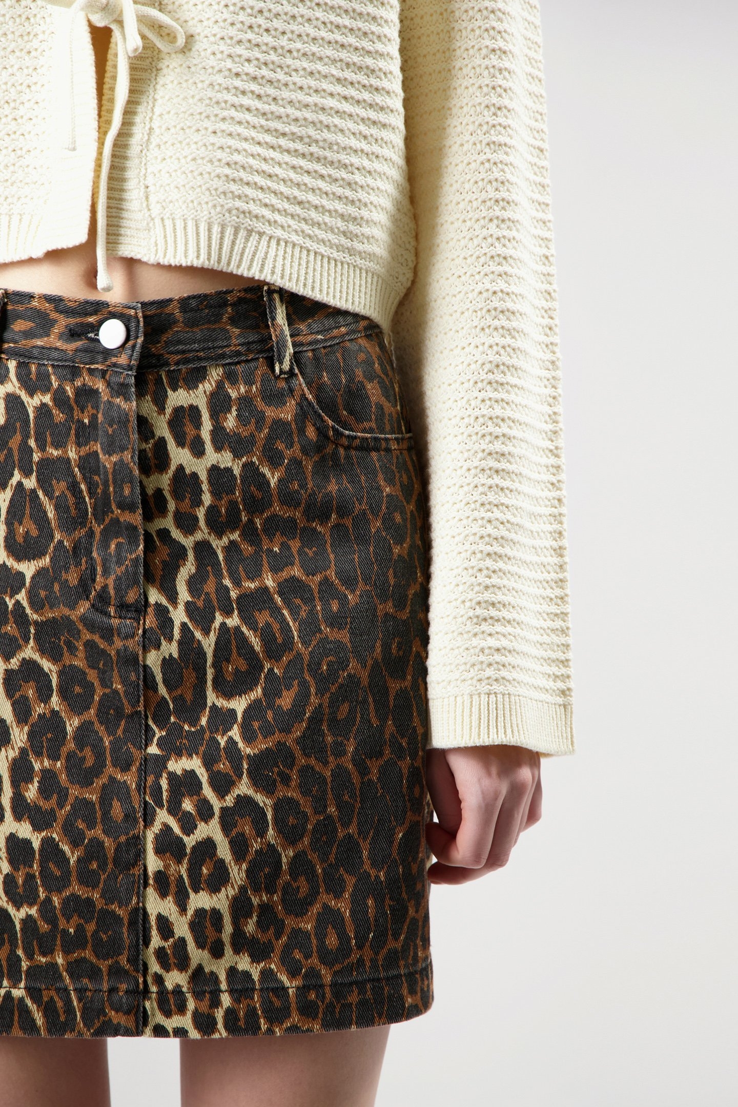 NOUS SOMMES LABELS – TINA MINI SKIRT LEOPARD PRINT 4