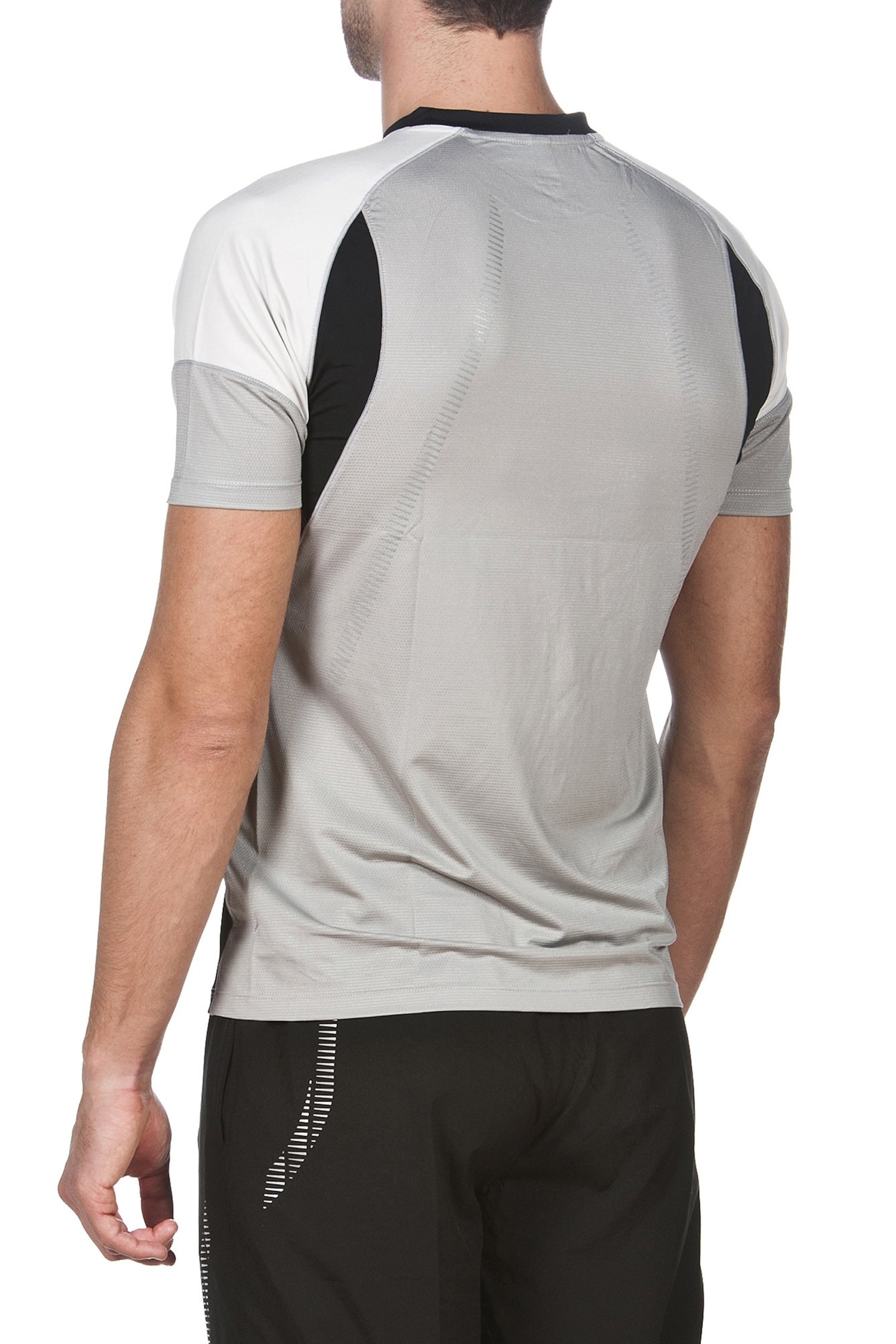 TL TECH S/S RAGLAN TEE BLACK-GREY-ICE 3