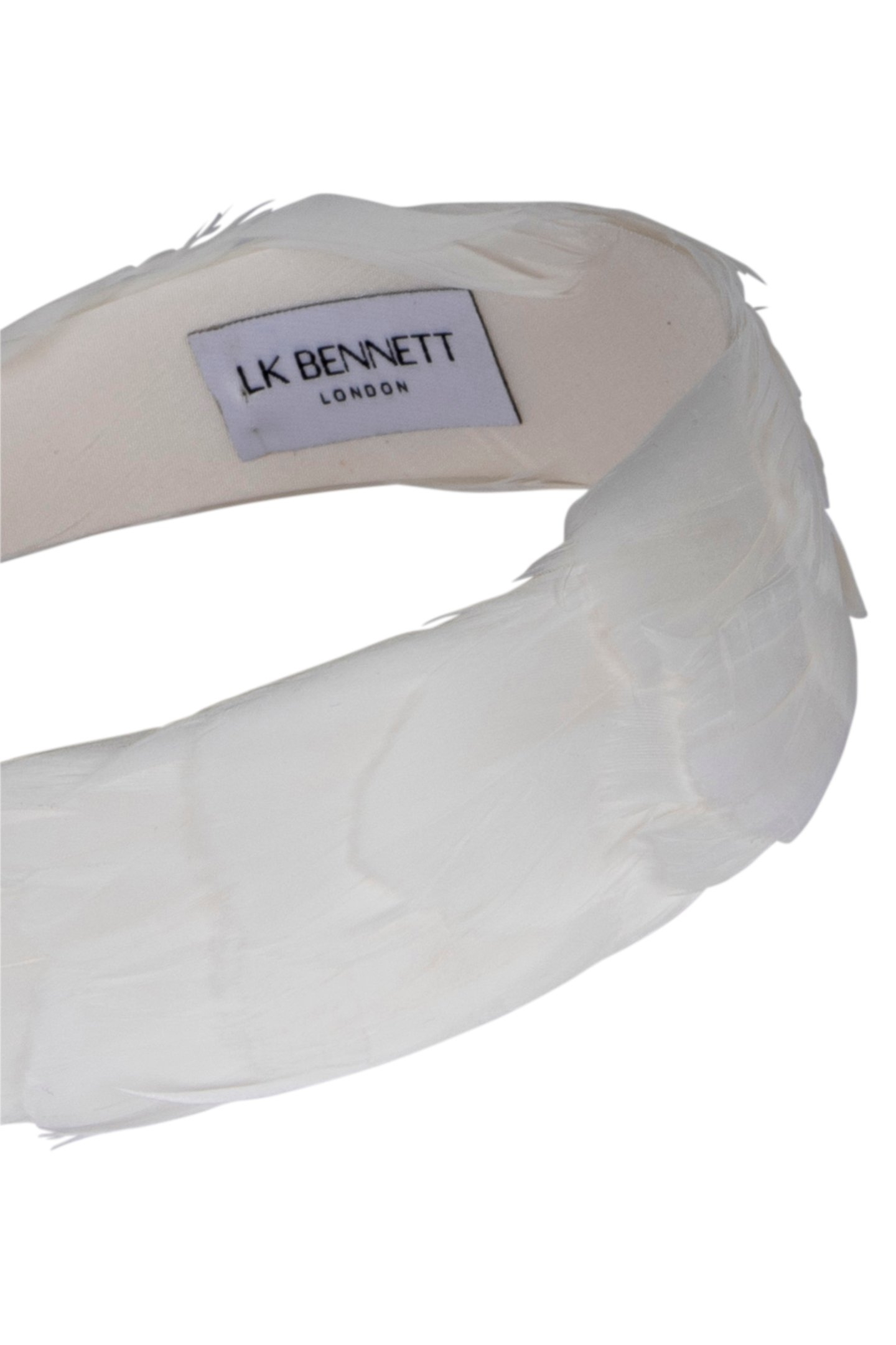 KIARA - FEATHER HEADBAND IVORY 3