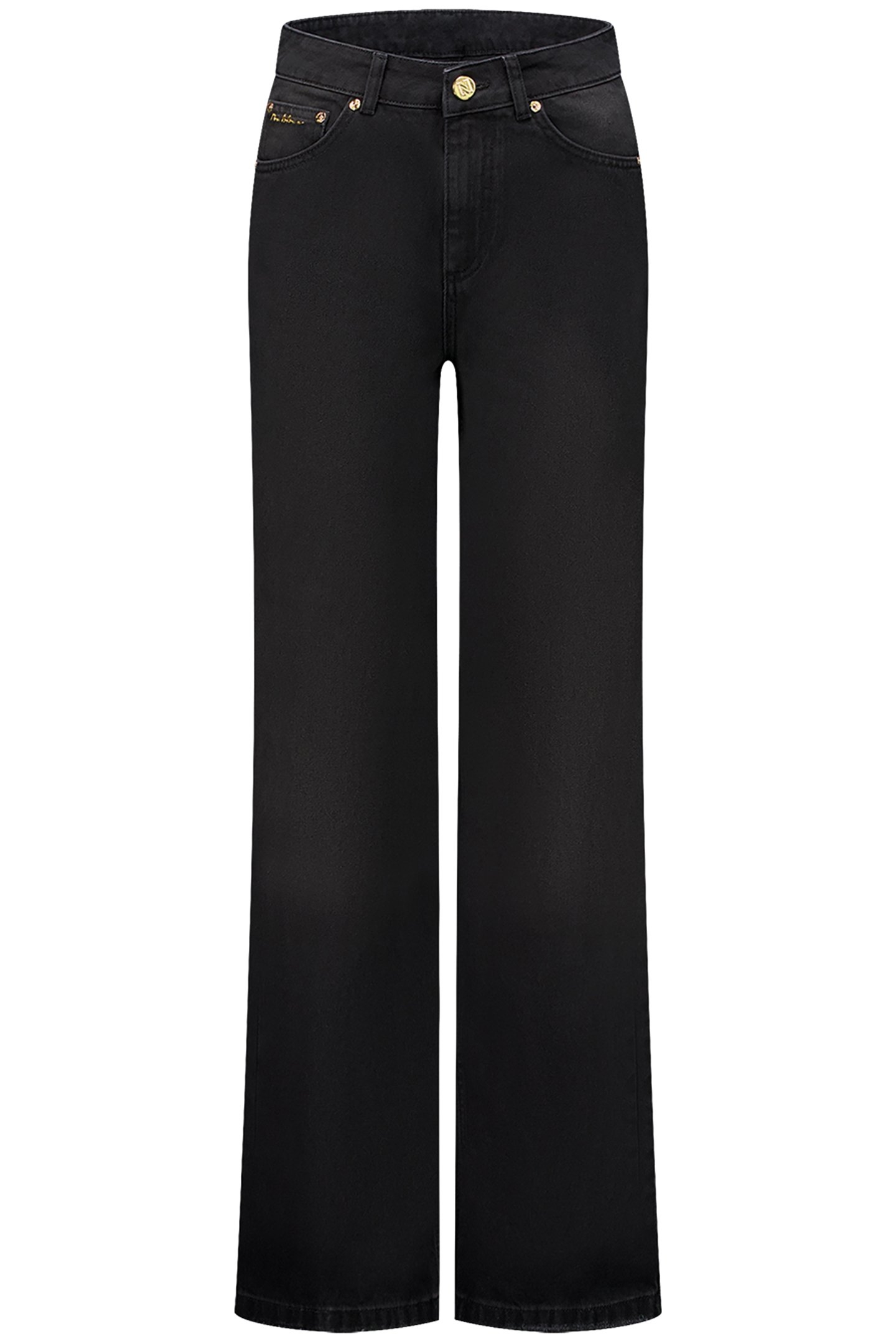 ERODE WIDE LEG JEANS BLACK 2