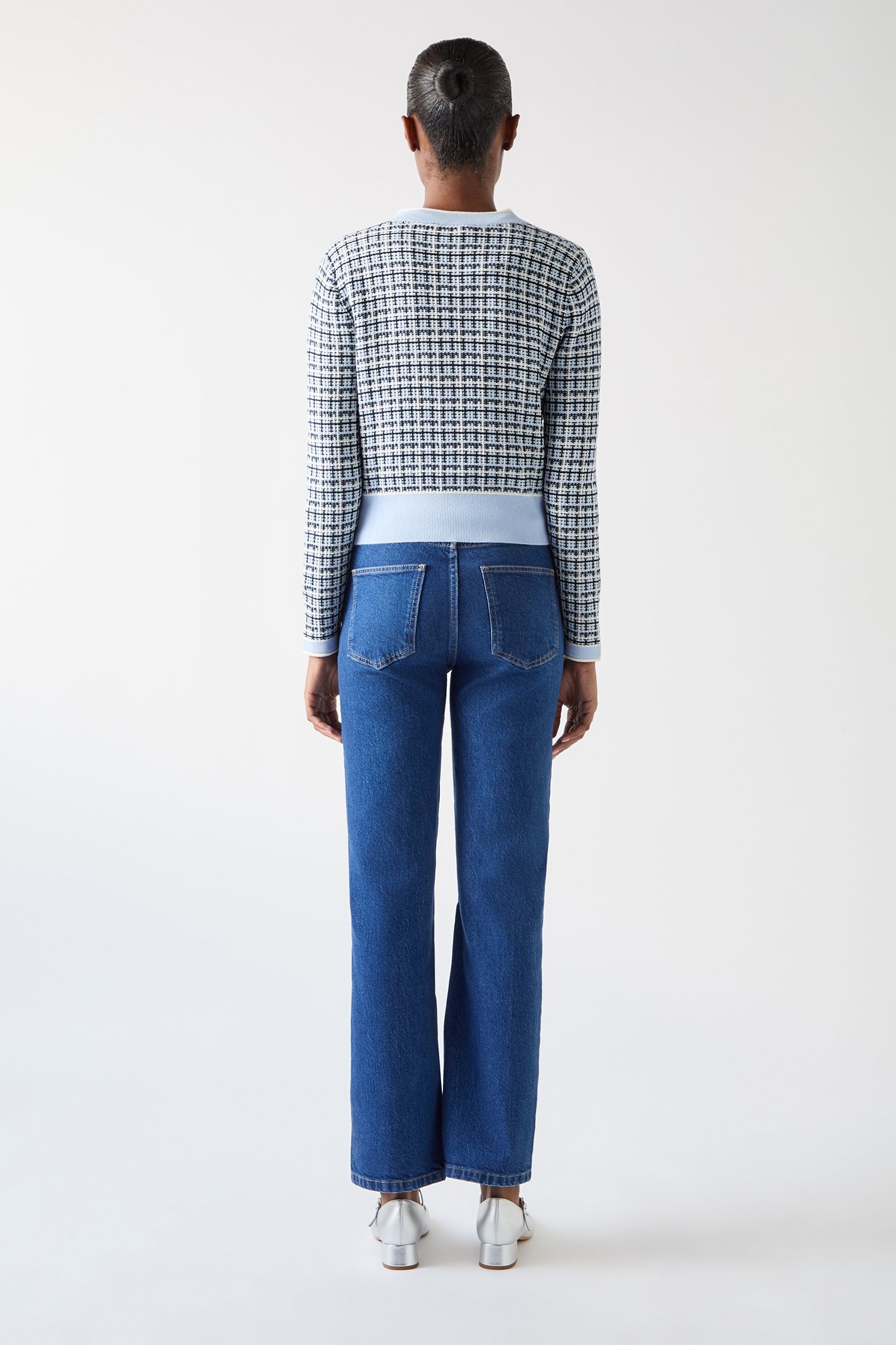 CD HONEY CONTRAST KNIT BLUE 2