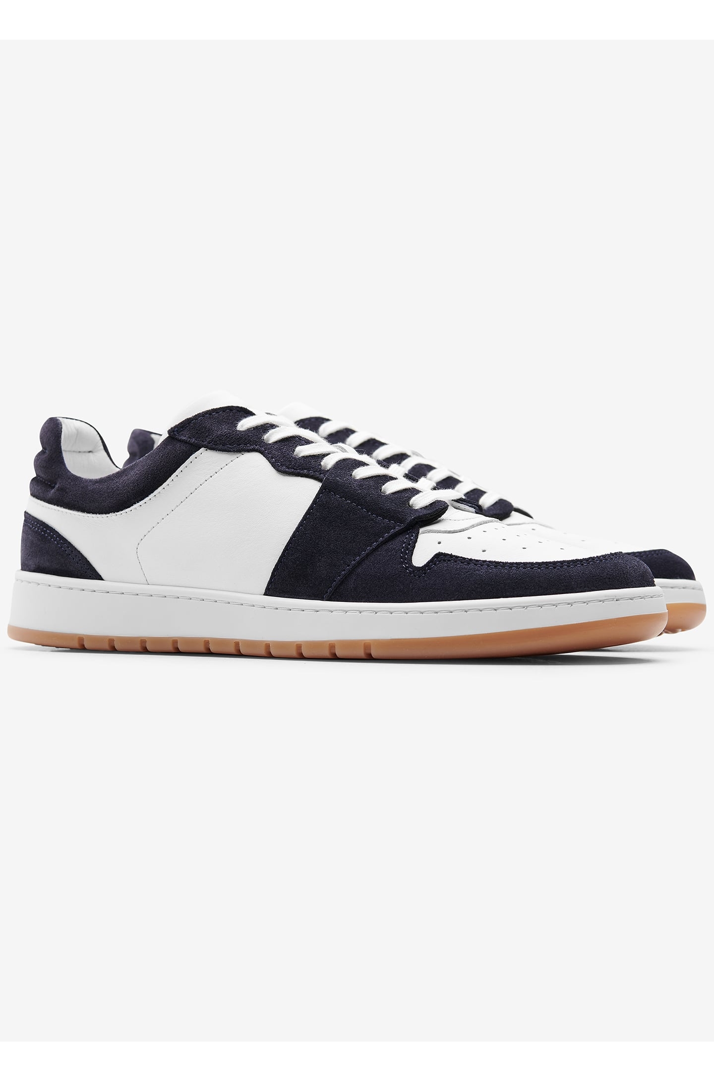 CHICAGO LEATHER-SUEDE NAVY 1