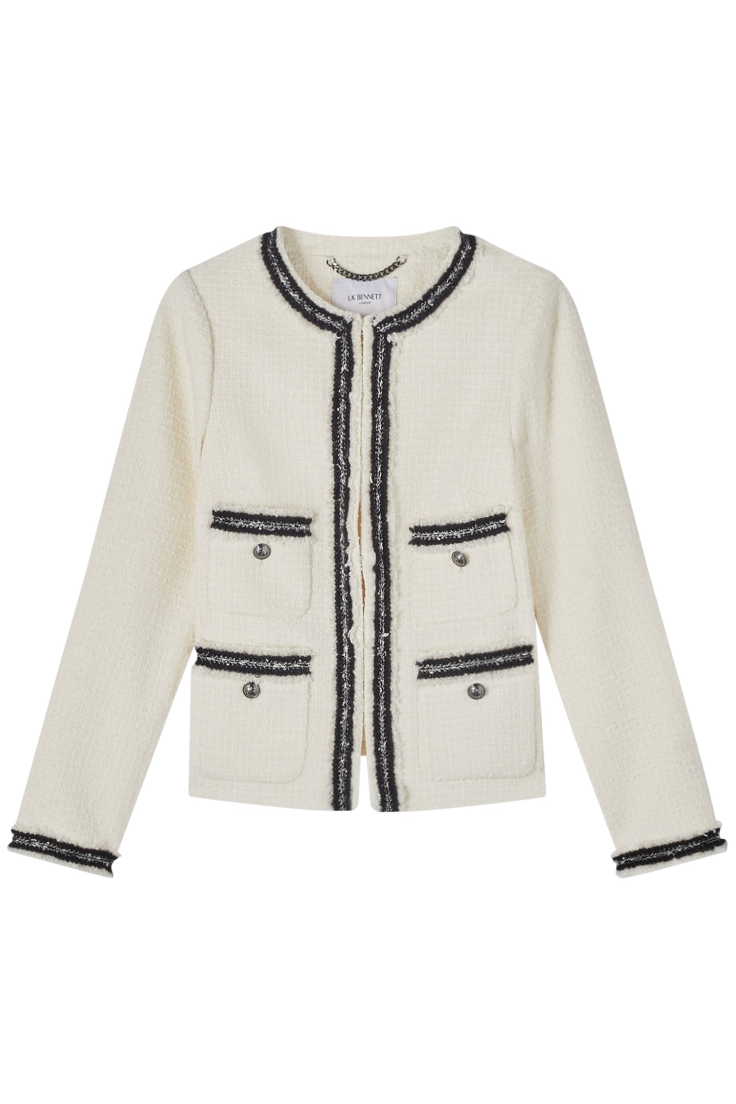 JK CHARLEE - BOUCLE TRIM CREAM 4