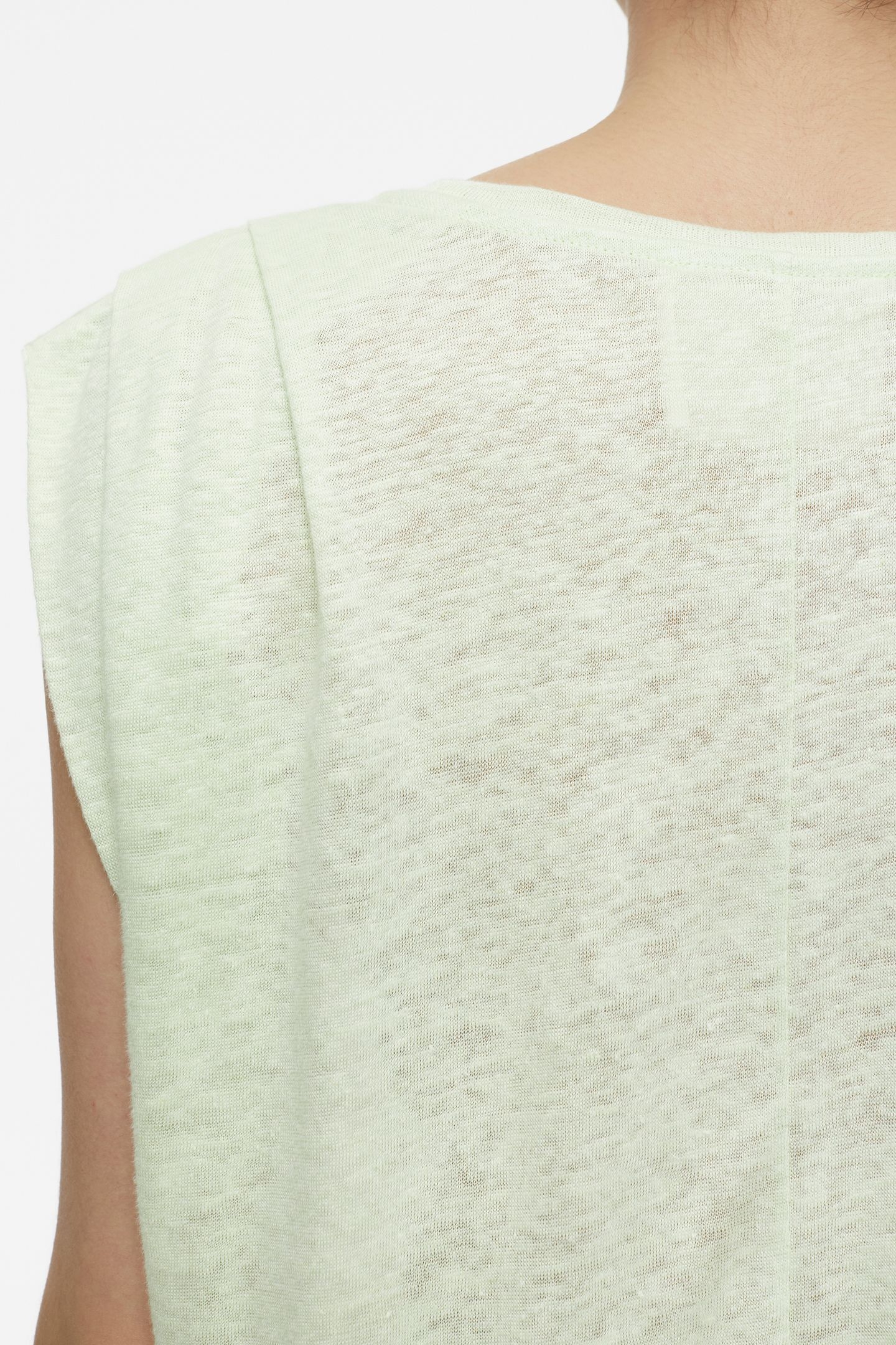 PLEATED SLEEVELESS T-SHIRTS LIMONATTA 7